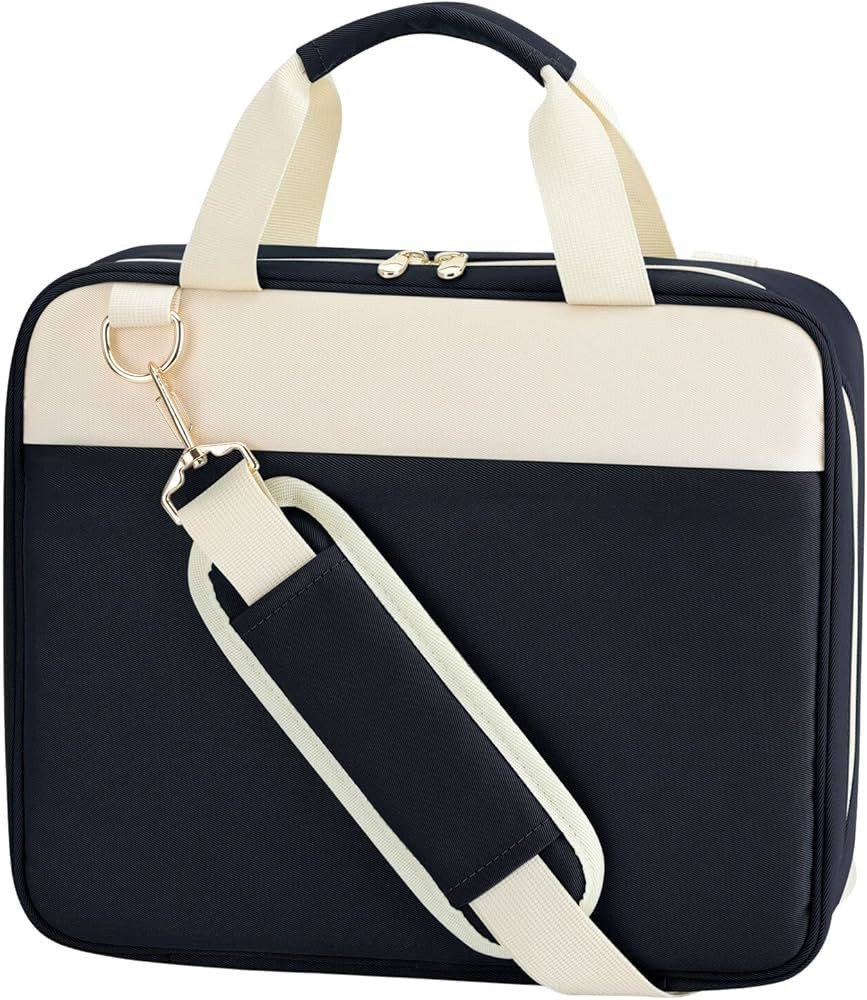 Bible Covers for Women - Extra Large Size Bible Carrying Case, Church Bible Bag with Padded Handl... | Amazon (US)