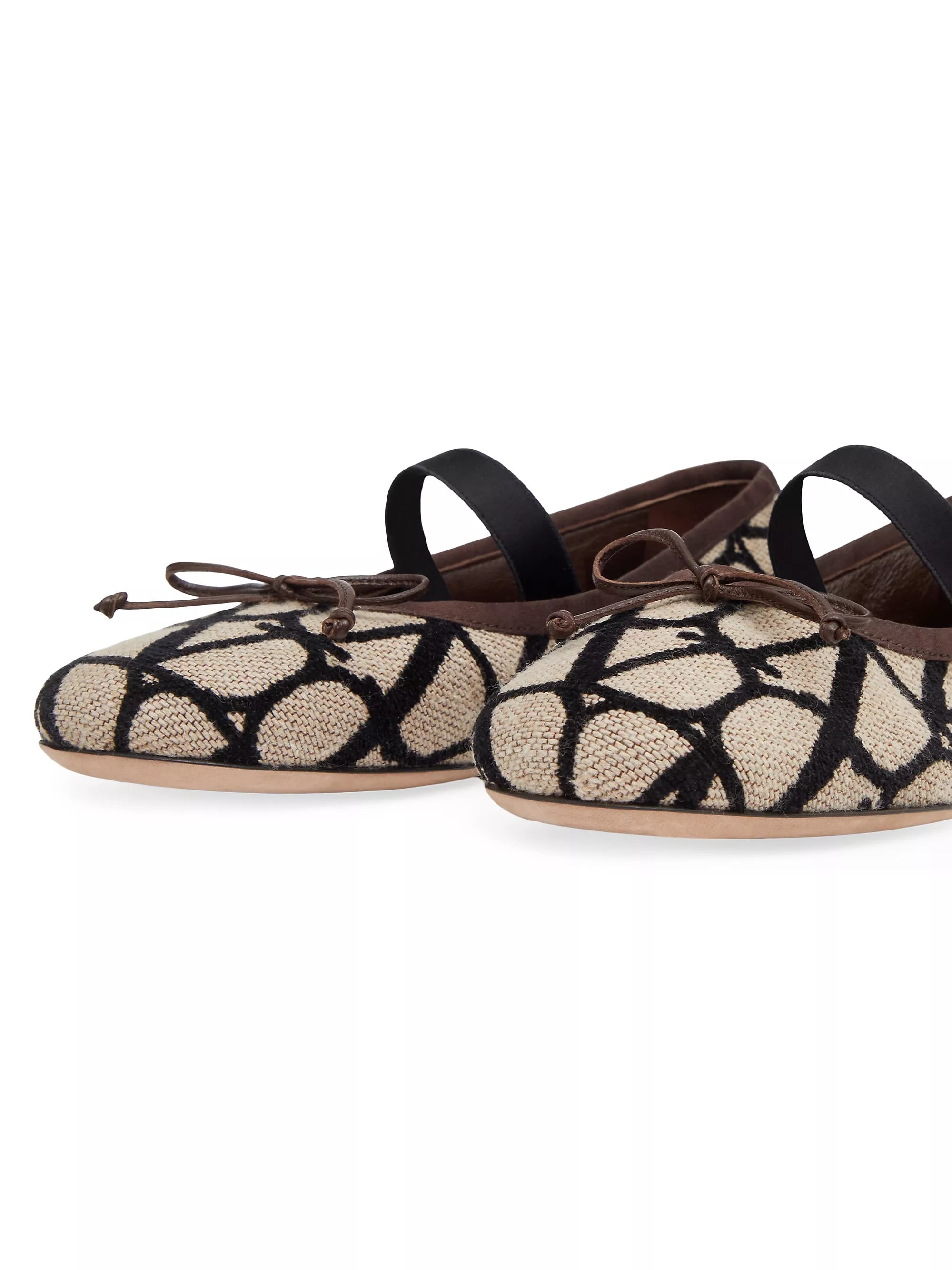 Ballerina Flats in Toile Iconographe | Saks Fifth Avenue