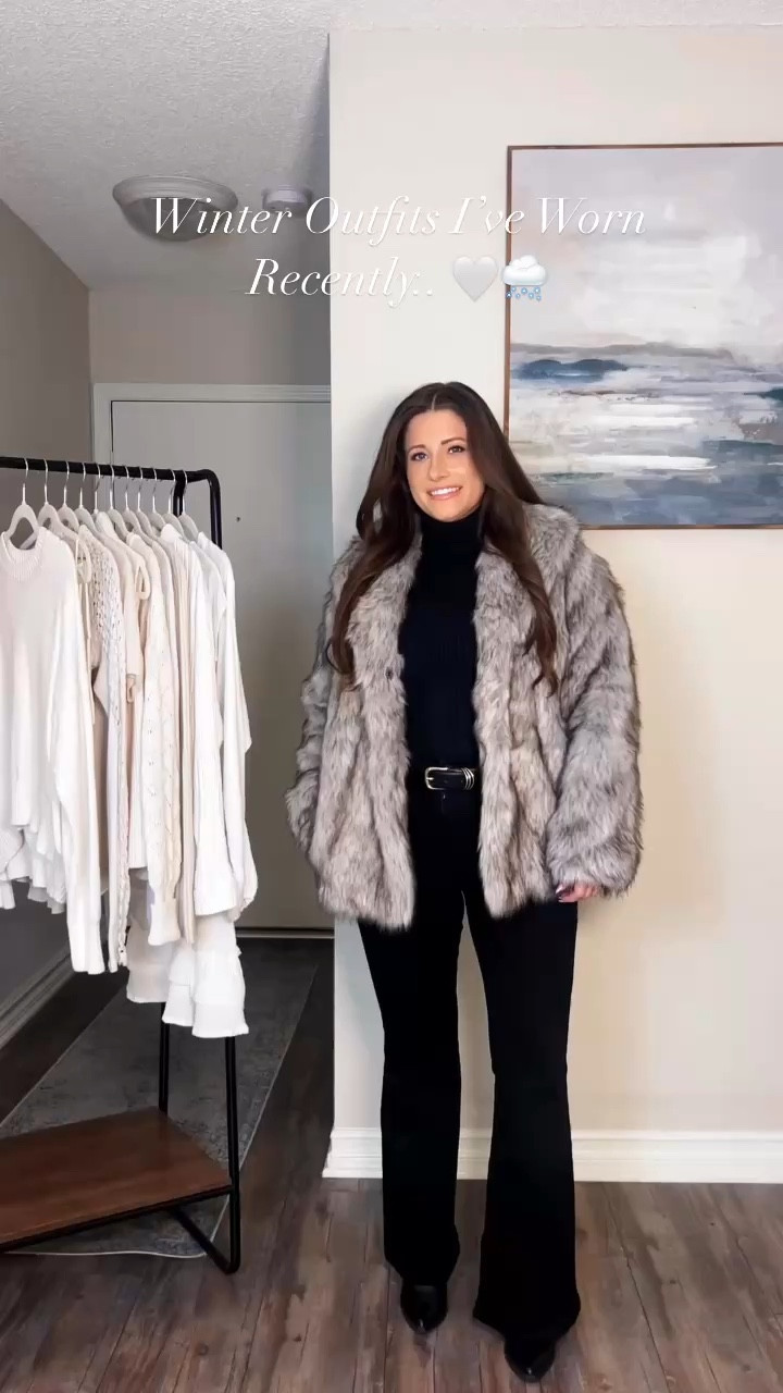 Winter outfits I’ve worn recently 🖤

#LTKSeasonal #LTKStyleTip #LTKFindsUnder100