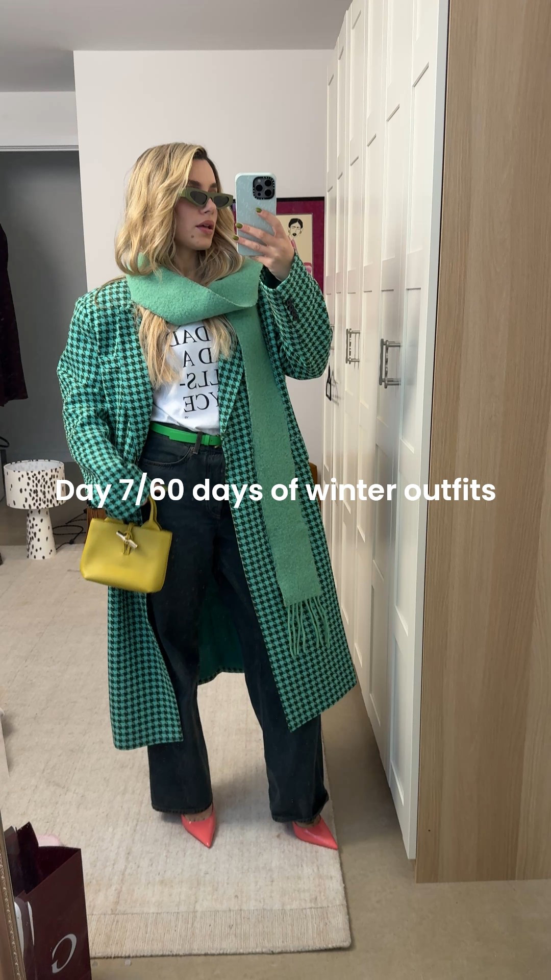 Day 7/60 days of winter outfits! 🩵
My fool proof outfit formula for days when I don’t know what to wear! Jacket + jeans + cute tee + fun accessories !!!! 

#LTKwinter #LTKaustralia #LTKstyletip