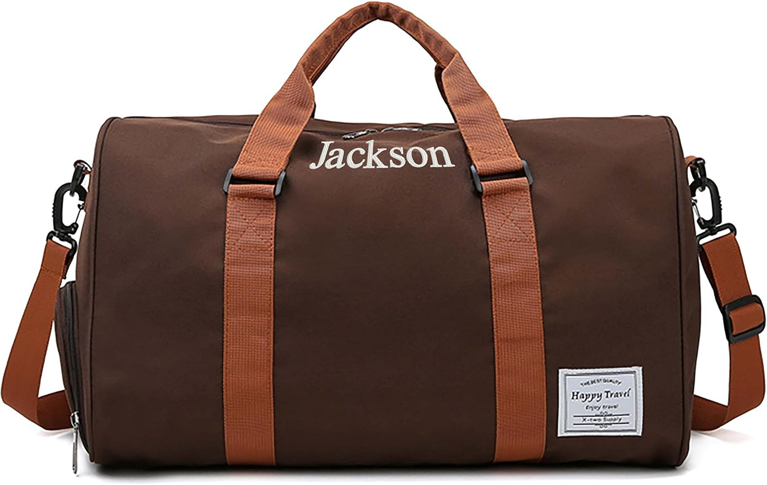 MT WORLD Travel Duffel Bag Personalized Weekender Overnight Bag with Initials Sports Tote Bags fo... | Amazon (US)