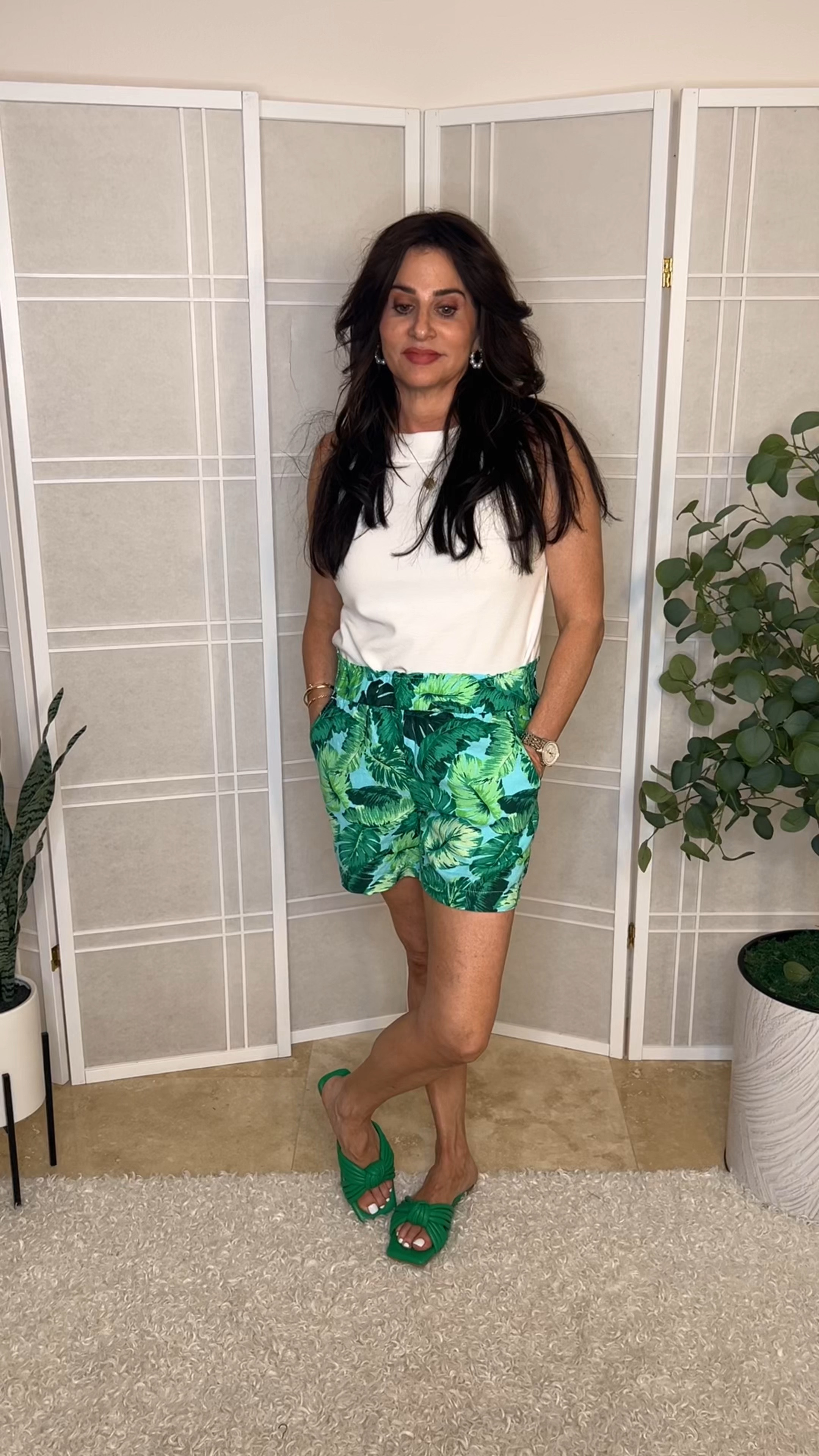 Loving this outfit for a summer look . 
Tank sm , shorts xsp

#LTKStyleTip #LTKOver40 #LTKVideo