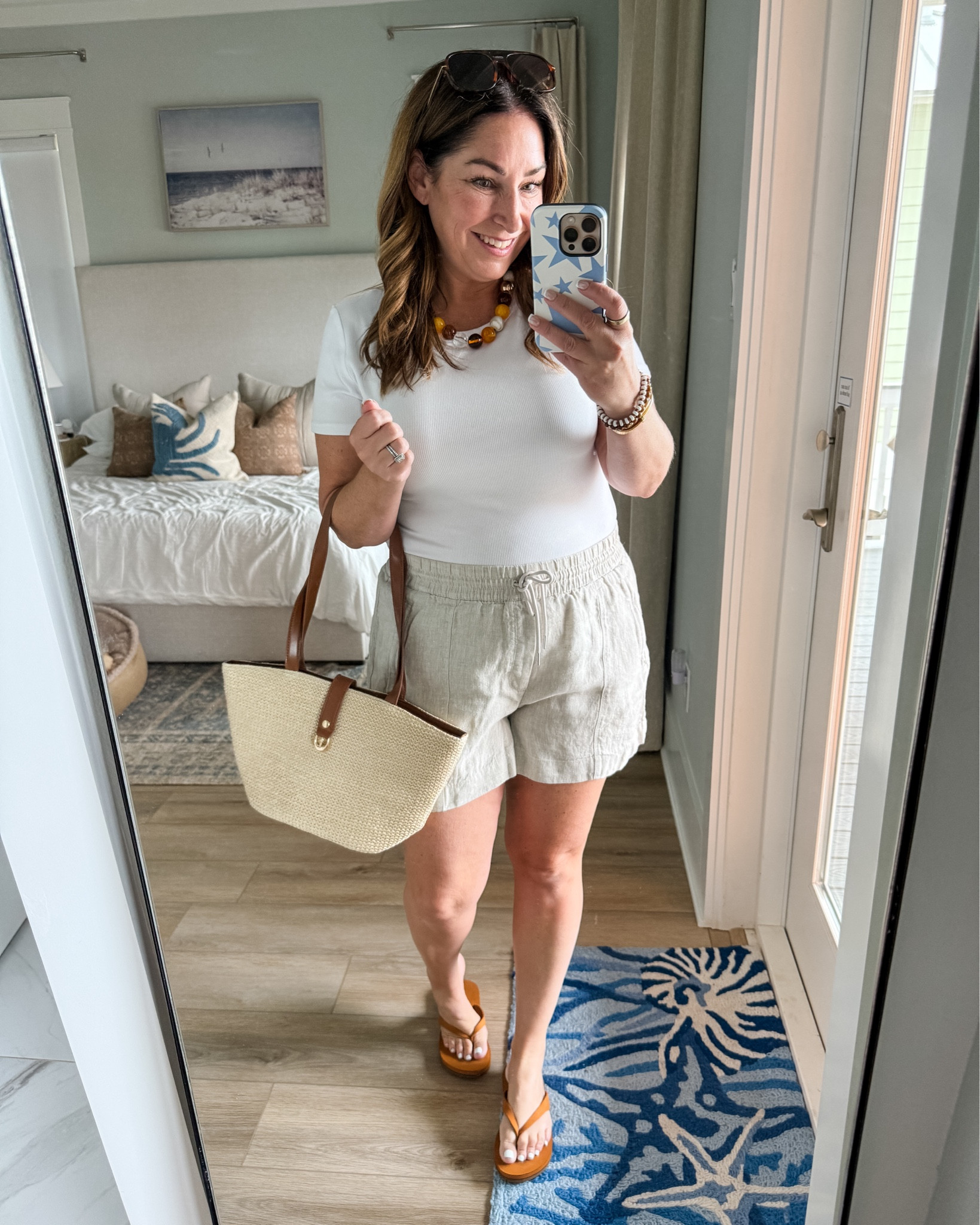 It's summer casual perfection! ☀️ These Athleta linen shorts are so comfy and don't wrinkle like others plus this ribbed layering tee is a staple and now under $9!
📏Wearing L in both

#LTKSeasonal #LTKMidsize #LTKTravel