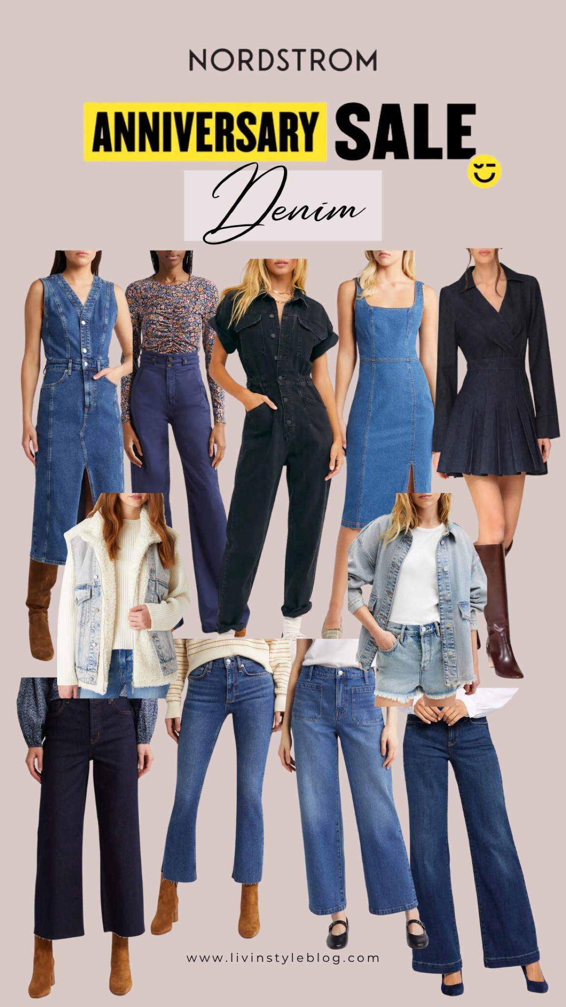 NSale denim preview - the best fall finds including denim dresses, jeans, jackets and jumpsuits! 

#LTKSaleAlert #LTKStyleTip #LTKxNSale