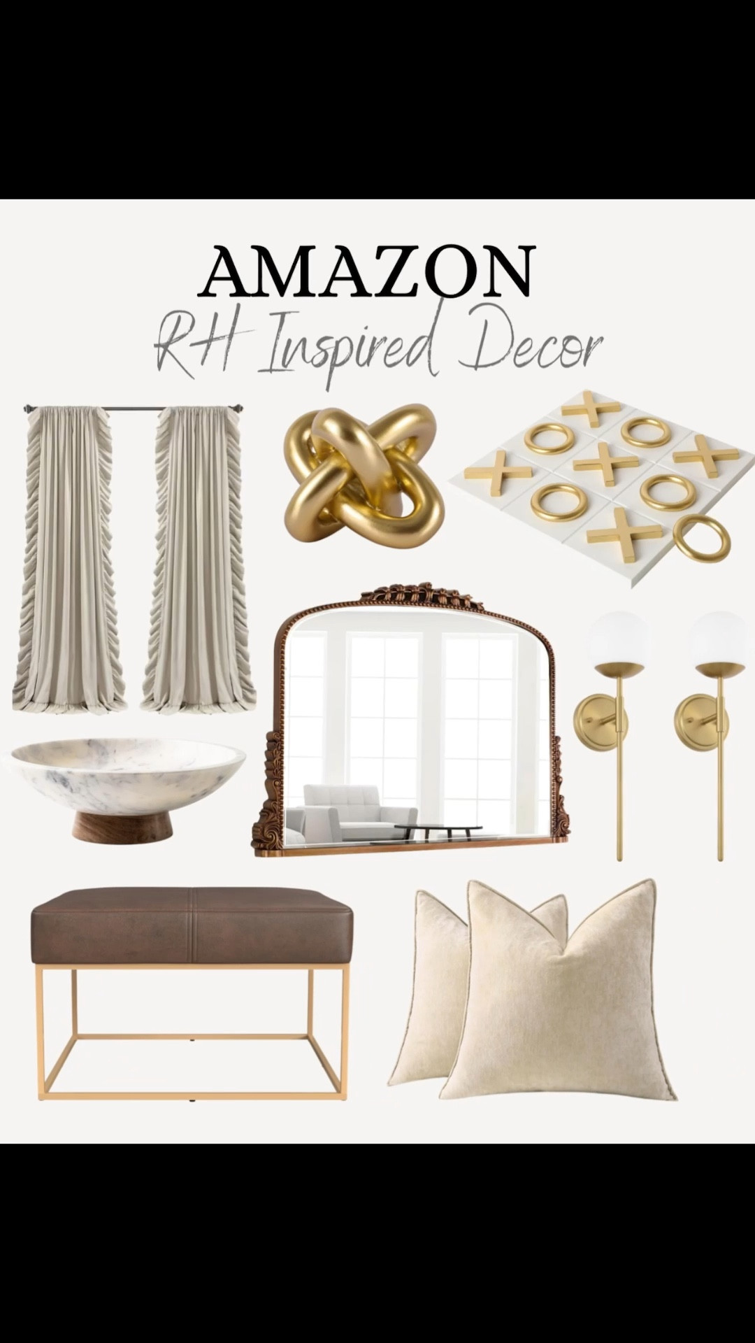 Amazon RH Inspired

#LTKSeasonal #LTKHome #LTKmorningroutine