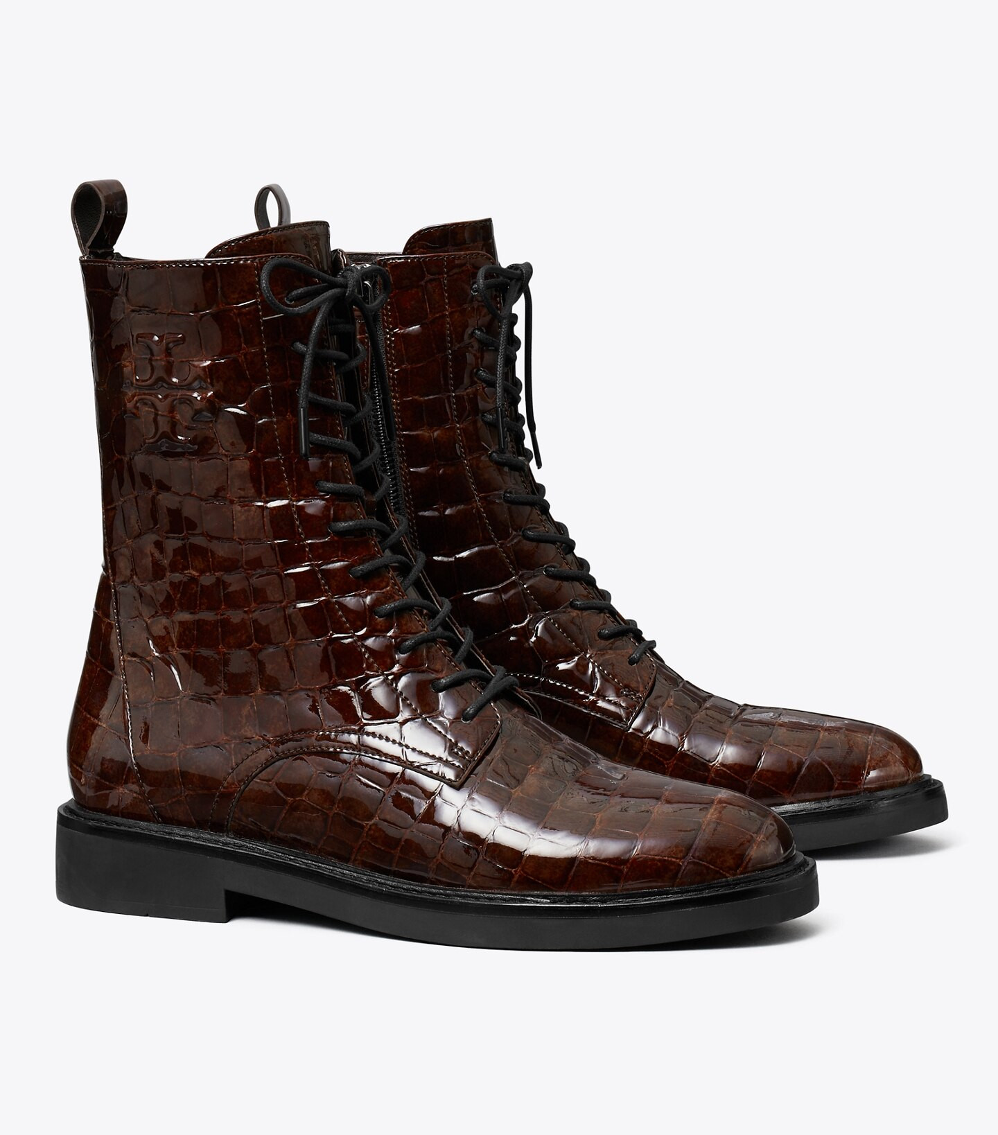 DOUBLE T COMBAT BOOT | Tory Burch (US)