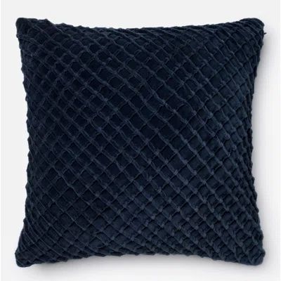 Velvet Throw Pillow Color: Navy | Wayfair North America