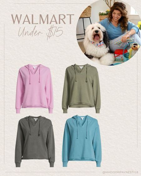 WALMART $15 HOODIE 😍 lightweight, perfect for Spring! Wearing a size small, relaxed fit 

Walmart, Walmart Partner, Walmart Fashion, Walmart Style, Walmart Finds, Walmart Outfit, Walmart Hoodie, Spring Hoodie, Spring Outfit, Madison Payne

#LTKSeasonal #LTKfindsunder50 #LTKstyletip
