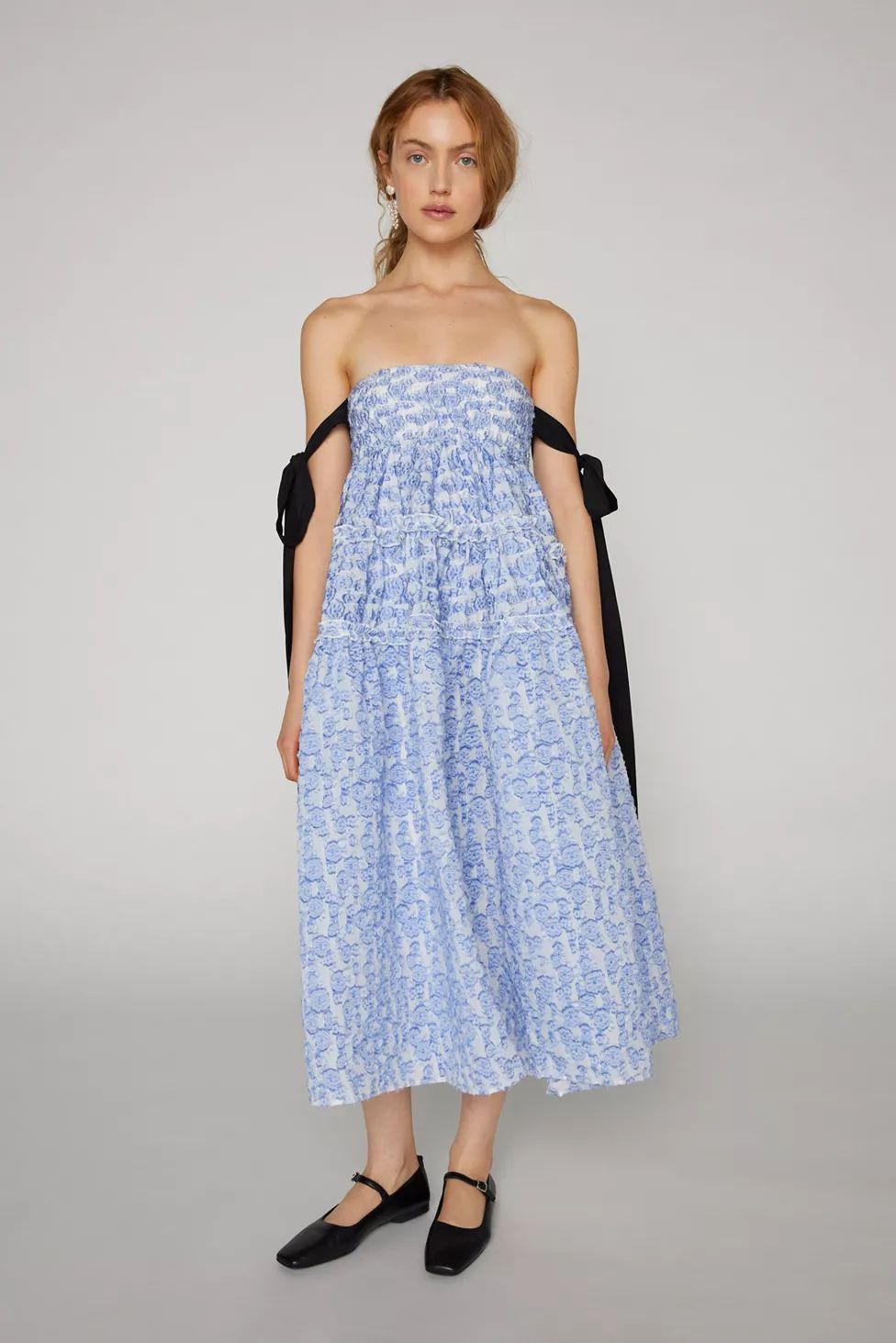 Sister Jane Dream Orchid Floral Midi Dress | Urban Outfitters (US and RoW)