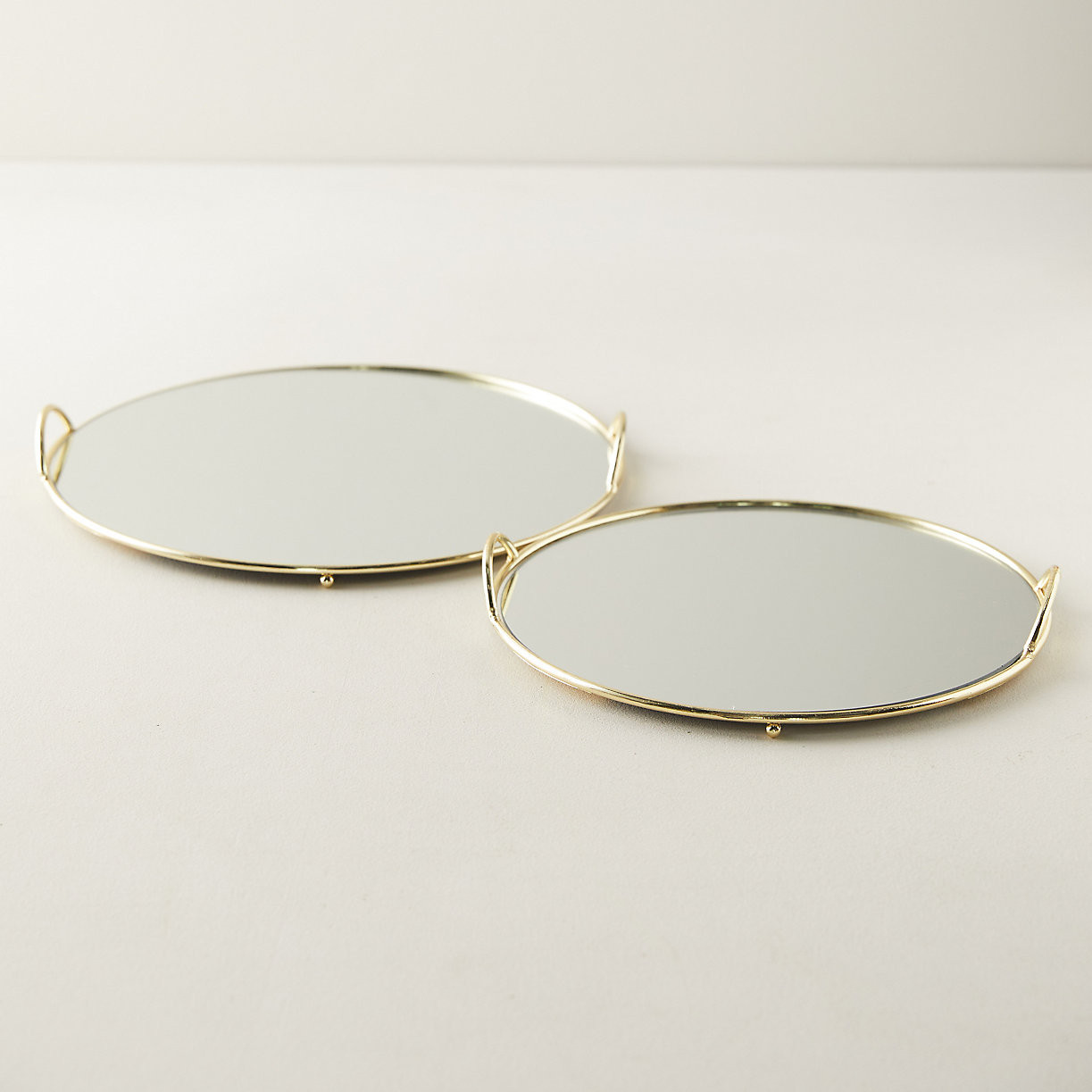 Round Mirrored Tray | Terrain