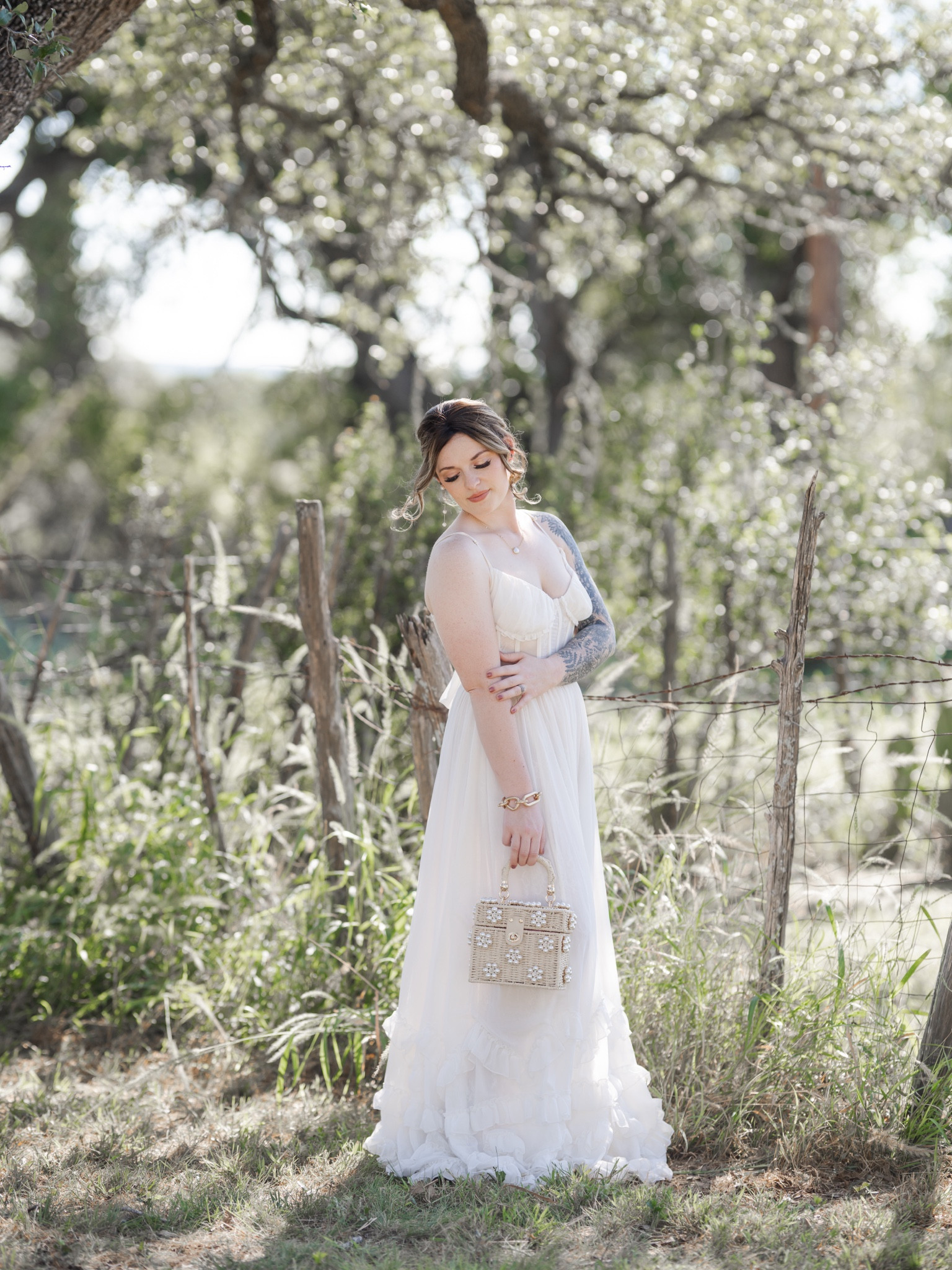 The V. Chapman Carmen Gown with the By Jenna Lee Daisy Bag 🤍

Venue: @willowskyranch
Coordination + Lead Styling: @xomaddssss
Photographer: @ur.weddings
BTS: @ur.weddings
Photographer: @joannaandbrettphoto
Florals: @heypoppylayne
Dried Florals + Hairpieces: @florkeeps
Signage: @gracekatedesignco
Hair + Make Up: @mandalin_collective
Dresses + Accessories: @27dressesco
Bartender: @kreative_mind_events
Picnic Proposal: @a_date_to_remember_
Leather Gifts: @kcleatherstudio
Bride + Co Coordinator: @malorrijames
Brunette Bridesmaid: @sarahhelizabethb
Blonde Bridesmaid: @loxofgold_
Picnic Couple: @katelyn_ann_brown
Dog Handler: @jgosluckydog

#LTKSaleAlert #LTKWedding #LTKItBag