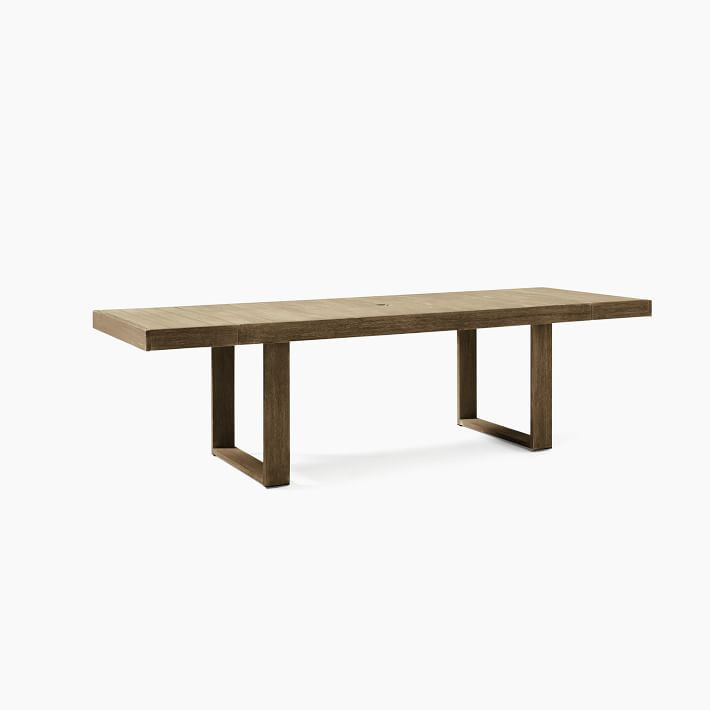 Portside Outdoor Expandable Dining Table (76.5"–106") | West Elm (US)