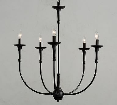 Jerome Iron Chandelier | Pottery Barn (US)