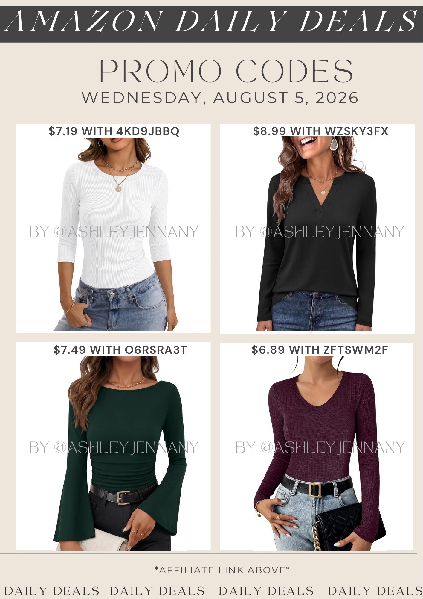 Amazon deals

#LTKSaleAlert #LTKMidsize #LTKSeasonal