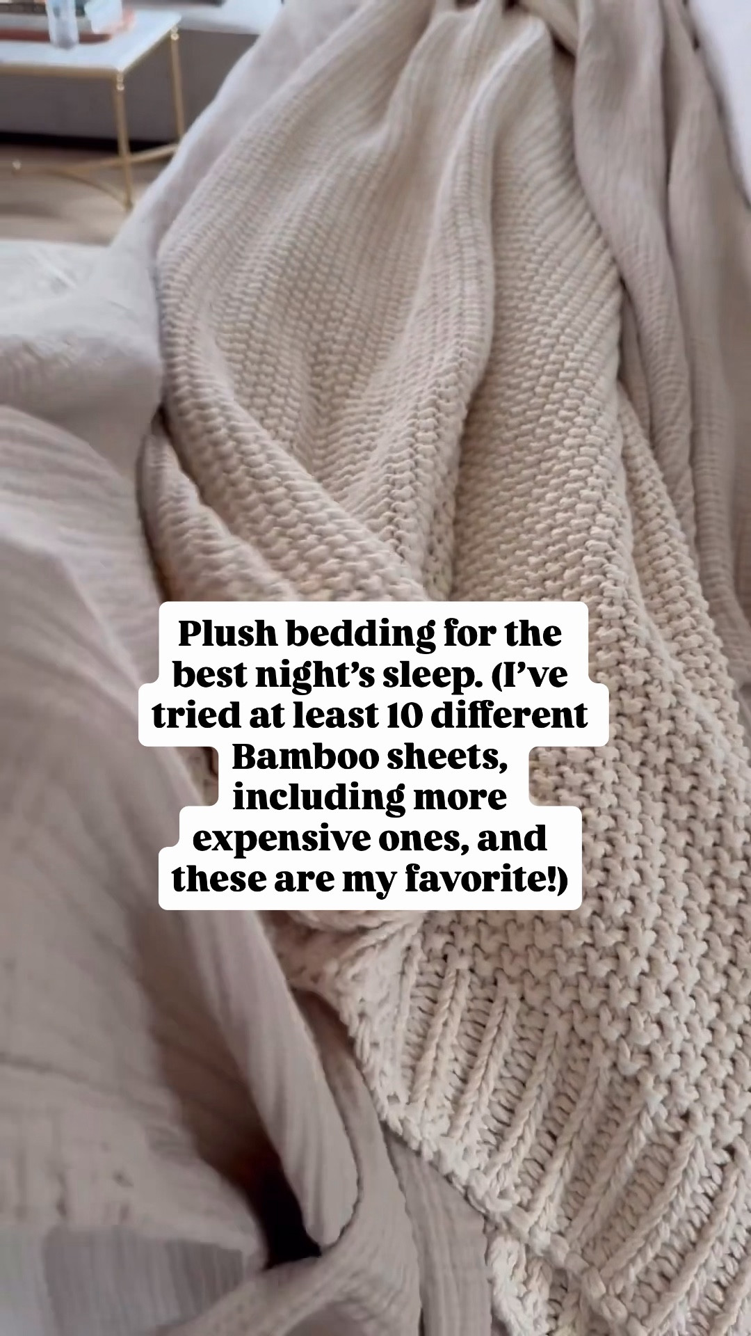 Bamboo sheets 

#LTKHome