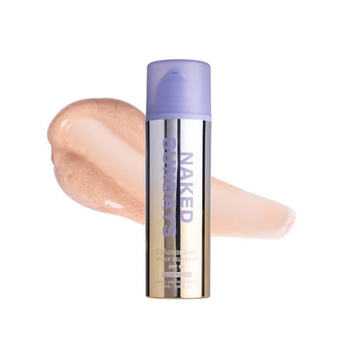Naked Sundays CabanaClear SPF 50 Illuminating Sunscreen Serum for Face, Hydrating Water-Gel SPF, Radiant Glow Makeup Primer, Broad Spectrum UVA/UVB Protection, Silicone-Free, 50ml | Amazon (US)