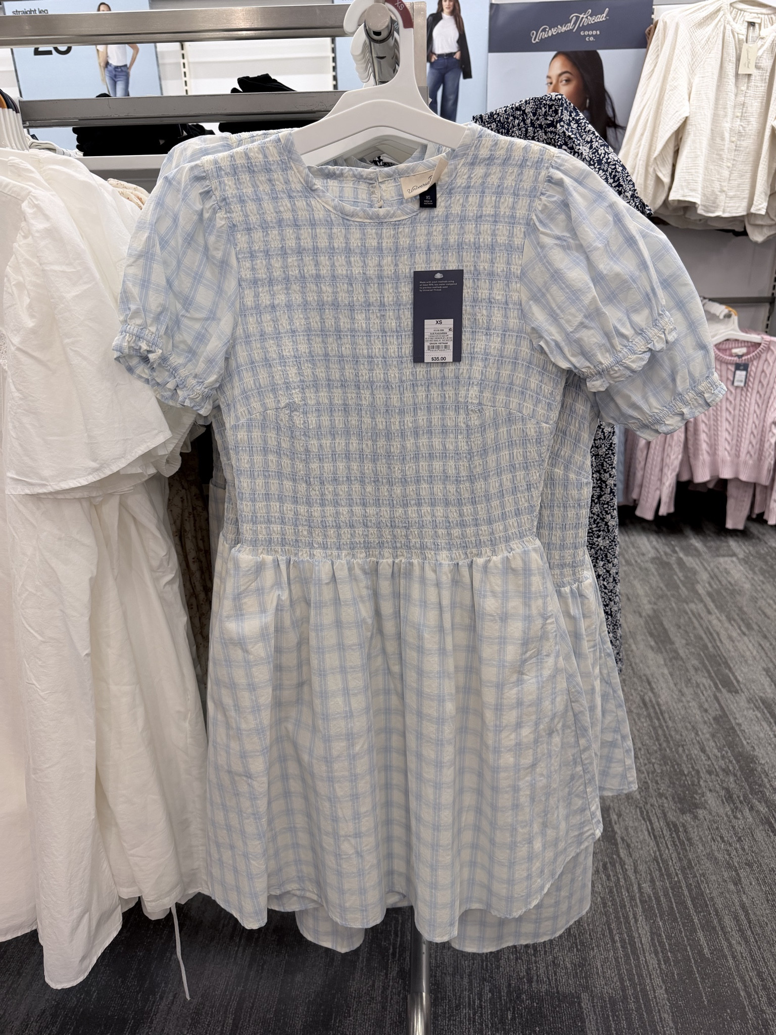 This dress caught my eye from a distance and it’s so good! The dress runs TTS and comes in a few color options. This dress is one you could dress up or down throughout the spring and summer! 

#LTKSeasonal #LTKMidsize #LTKOver40