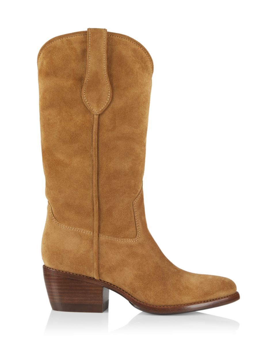 rag & bone RB Suede Cowboy Boots | Saks Fifth Avenue