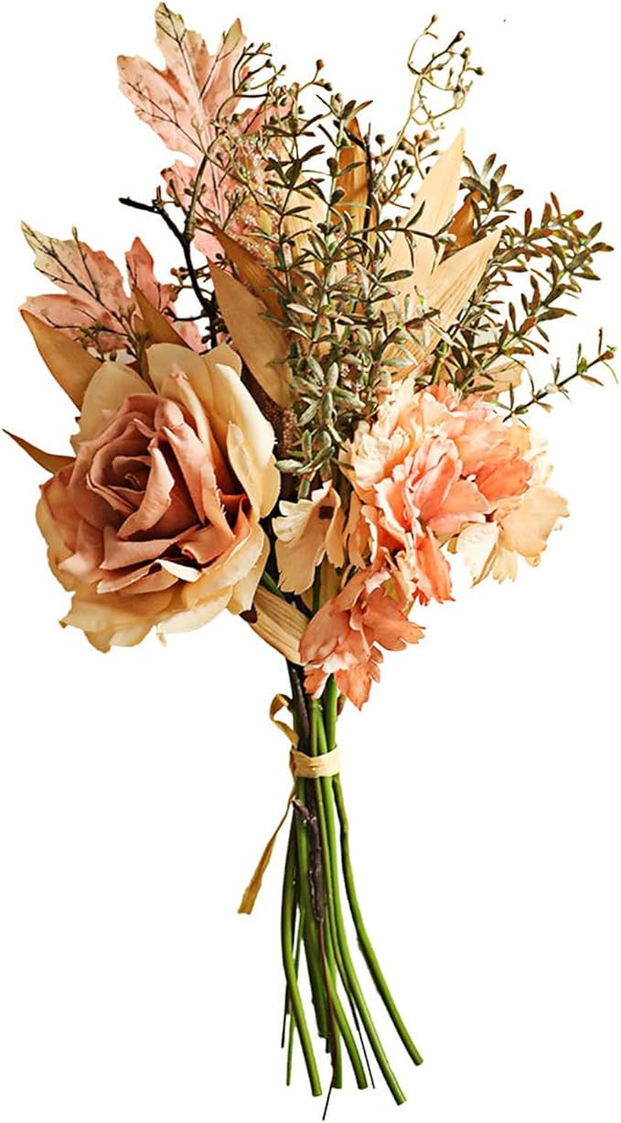 VISIBLE 18-Inch Artificial Fall Flowers Bouquet perfict for vase Home Room Office décor | Amazon (US)