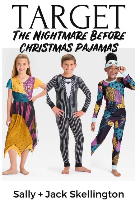 The Nightmare Before Christmas pajamas at Target  

#LTKstyletip #LTKkids #LTKfindsunder50