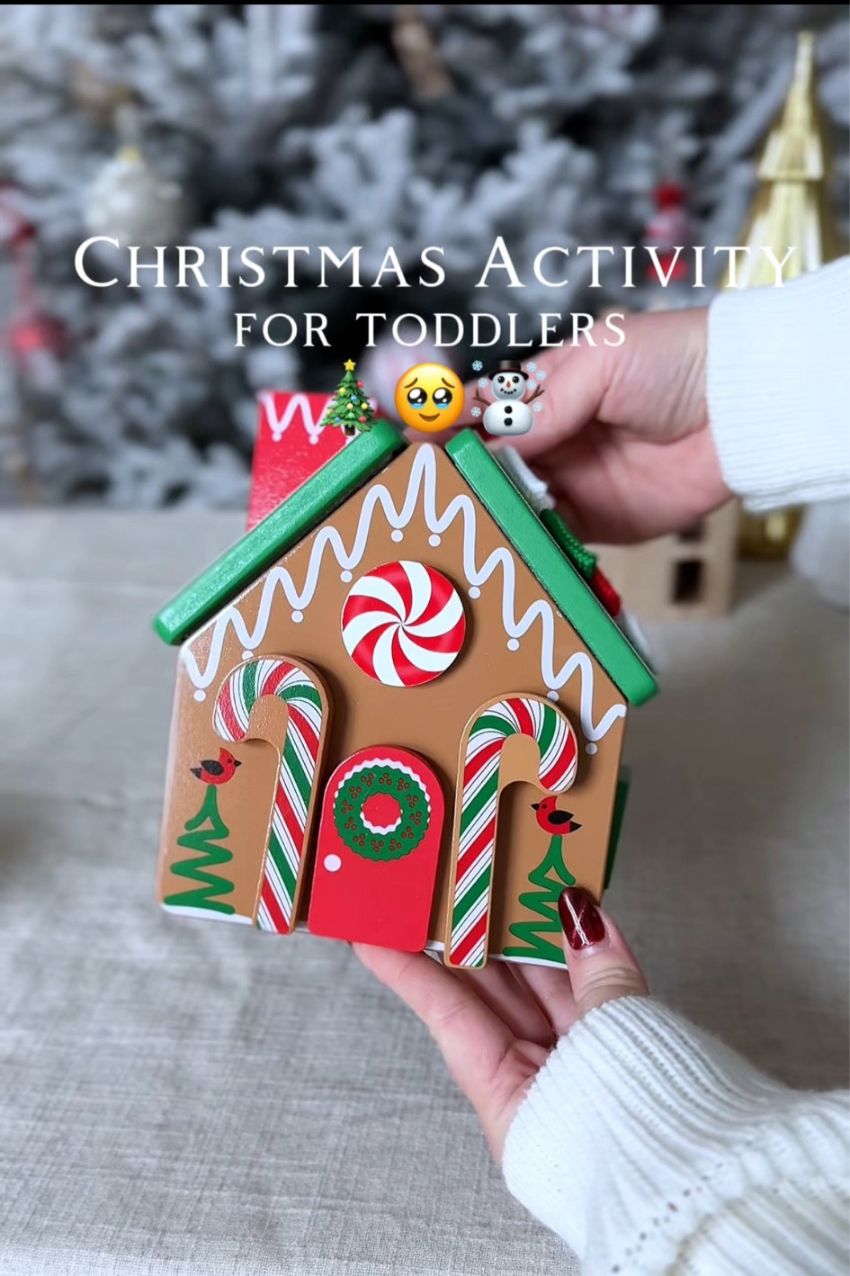 So much fun for the kids🥹❄️☃️🎄 Comment shop for links or

Tap the link in my bio to shop🫶❤️

#toddleractivities #christmasactivities #christmasactivitiesforkids #momhack #toddlermom #kidsentertainment #sensoryplay #playroom #toddlertoys #kidsgiftideas #christmasgiftideas #toddlerentertainment #funplay #gingerbreadhouse #braindevelopment #montessoriathome #montessoriactivity 

#LTKSeasonal #LTKHoliday #LTKKids