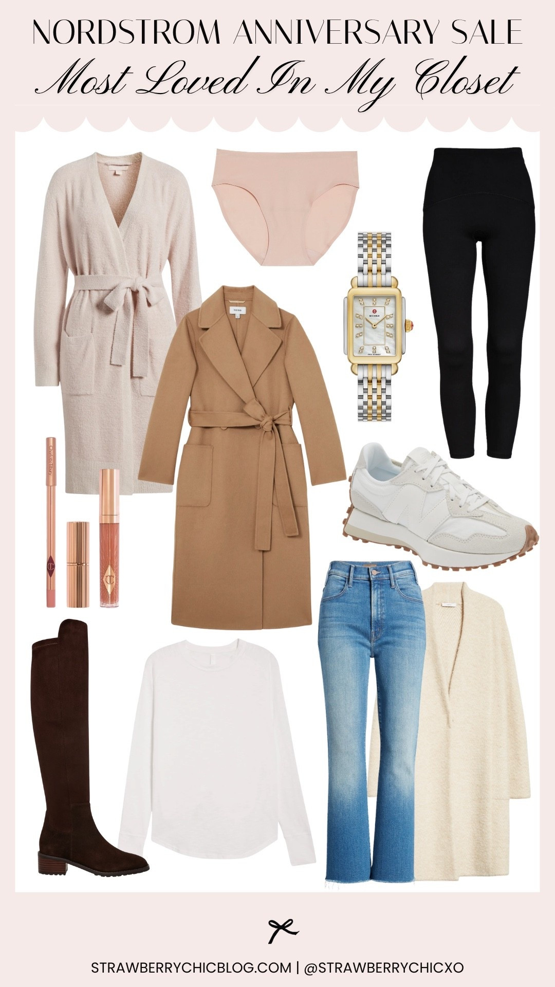These are items I own and love in the Nordstrom anniversary sale. I have a review of each item on strawberrychicblog.com 

Best of NSALE // Nordstrom anniversary sale // bestsellers // wardrobe staples on sale // knee high boots on sale // mother jeans on sale // camel wrap coat // 

#LTKSaleAlert #LTKSeasonal