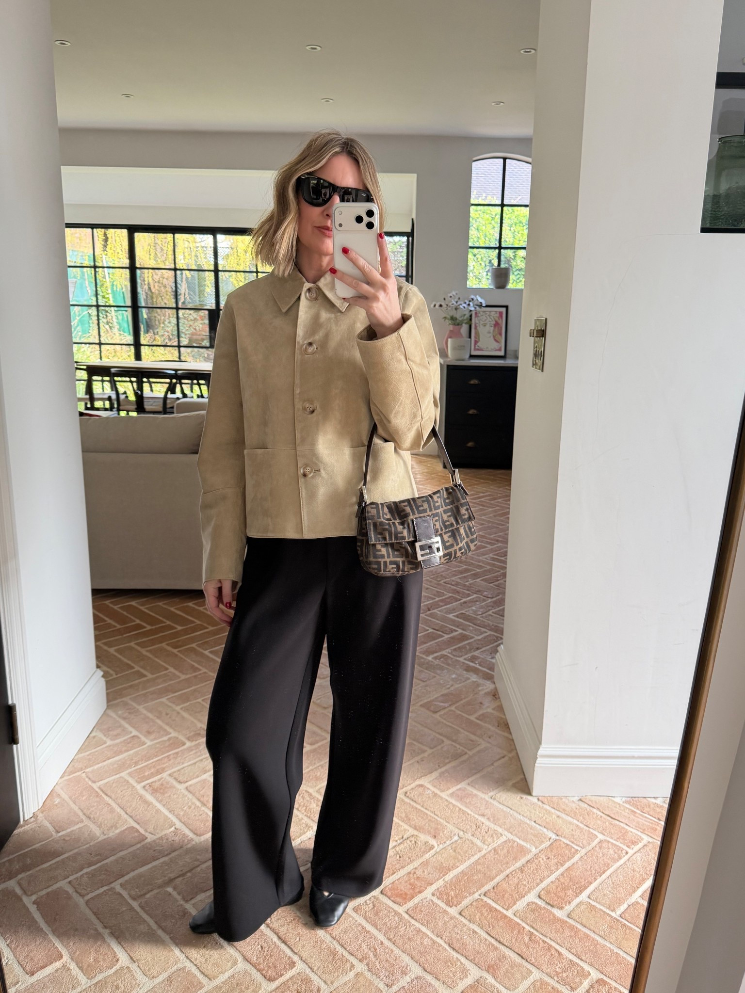 Loving Suede This Spring | ME+EM | Crepe Pants | Ballet Flats | NET-A-PORTER 

 #LTKuk #LTKspring #LTKeurope