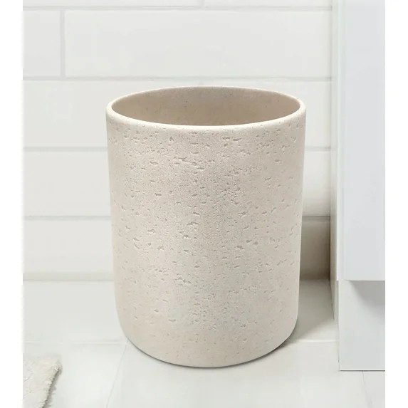 Better Homes & Gardens Faux Stone Bathroom Trash Can | Walmart (US)