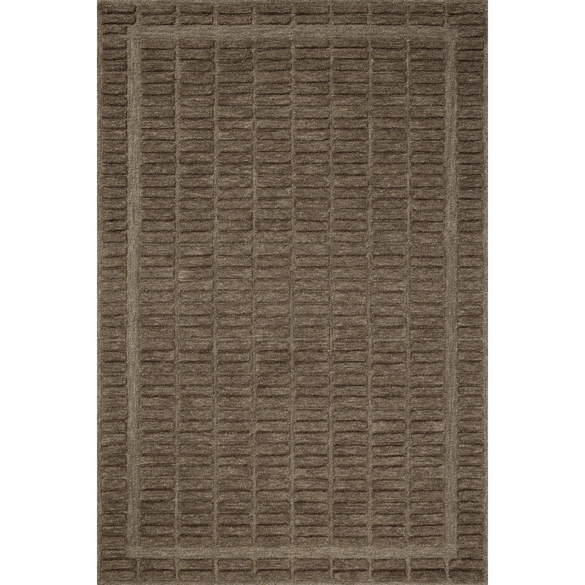 Chris Loves Julia x Loloi Bradley Cocoa / Cocoa Area Rug | Wayfair North America