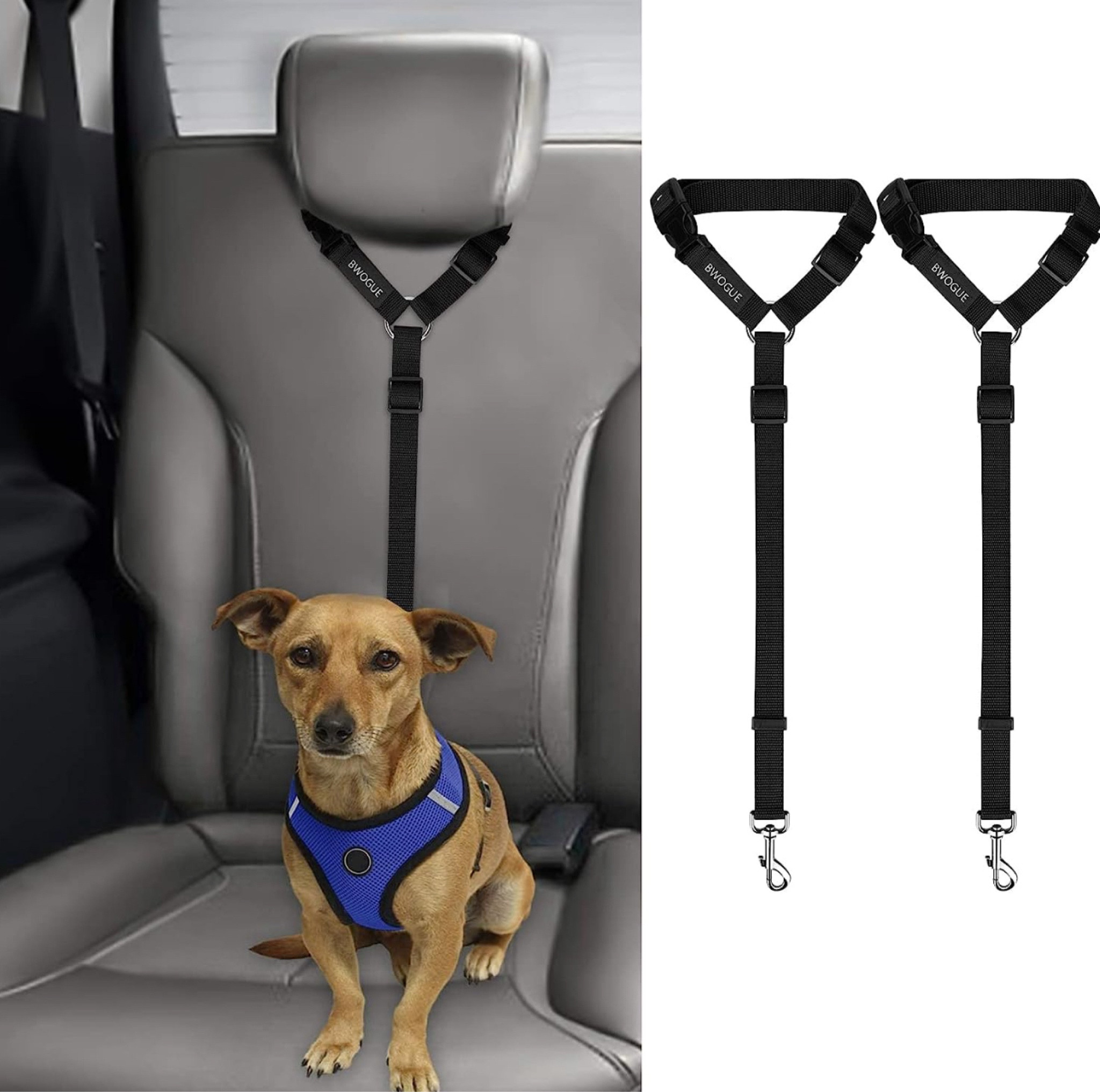 10% off 🎉

BWOGUE 2 Packs Dog Cat Safety Seat Belt Strap Car Headrest Restraint Adjustable Nylon Fabric Dog Restraints Vehicle Seatbelts Harness

#LTKSaleAlert