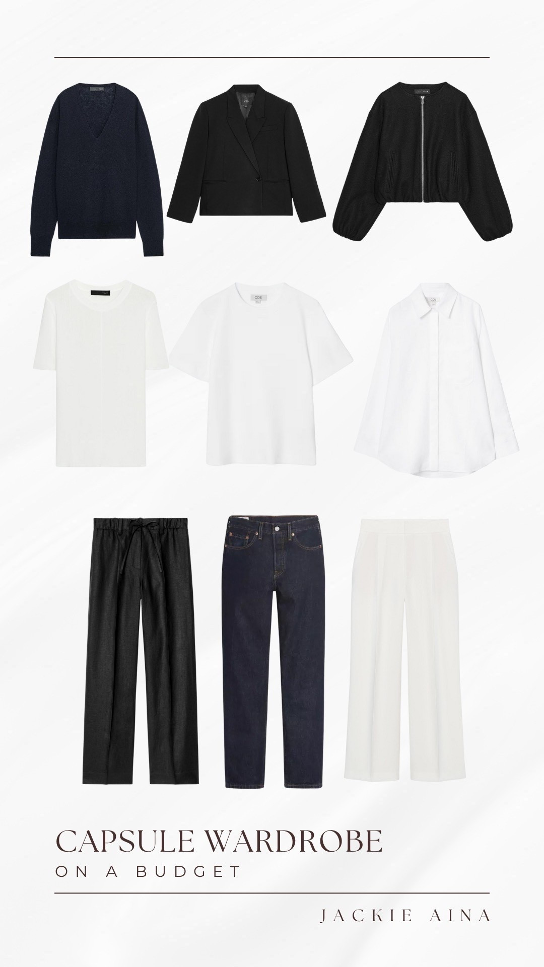 Capsule wardrobe styling on a budget! Everything is under $100!

#LTKWorkwear #LTKStyleTip #LTKFindsUnder100