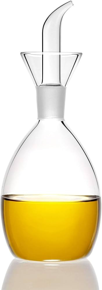 HAIZEEN 9 oz / 250 ml Glass All-Purpose Cruet, Glass Oil Decanter and Cruet for Kitchen and BBQ | Amazon (US)