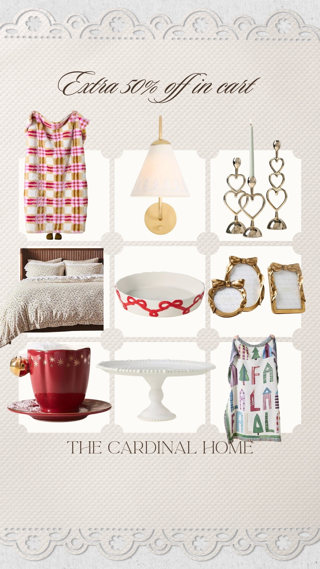 home decor sale, extra 50 off in cart, ltk home deals, affordable home decor, cozy home finds, classic home decor, bedding sale, lighting sale, tabletop decor, decorative accents, cottage style decor, traditional home decor, holiday home decor, kitchen decor finds, bedroom decor sale, ltk sale finds, anthropologie home sale, neutral home decor

#LTKHome #LTKHoliday #LTKGiftGuide