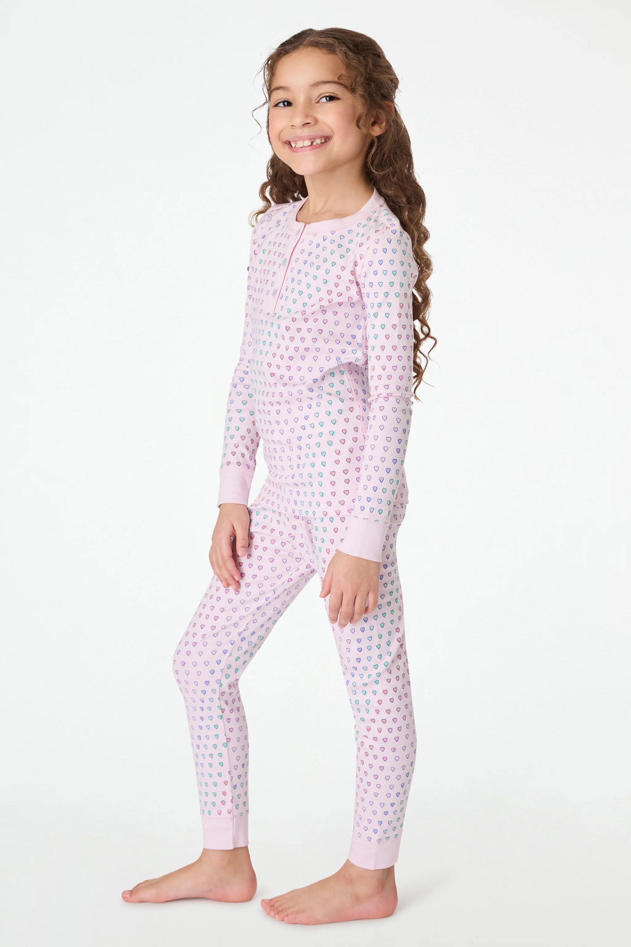 Kids Disco Hearts Pajamas | Roller Rabbit | Roller Rabbit