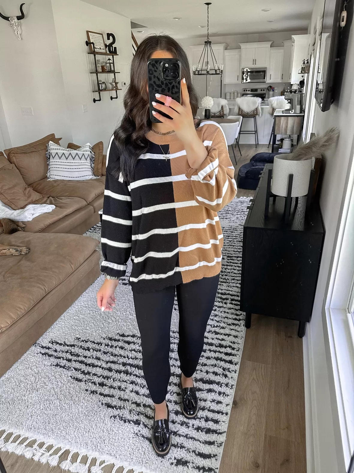 Fisoew Womens Striped Pullover … curated on LTK