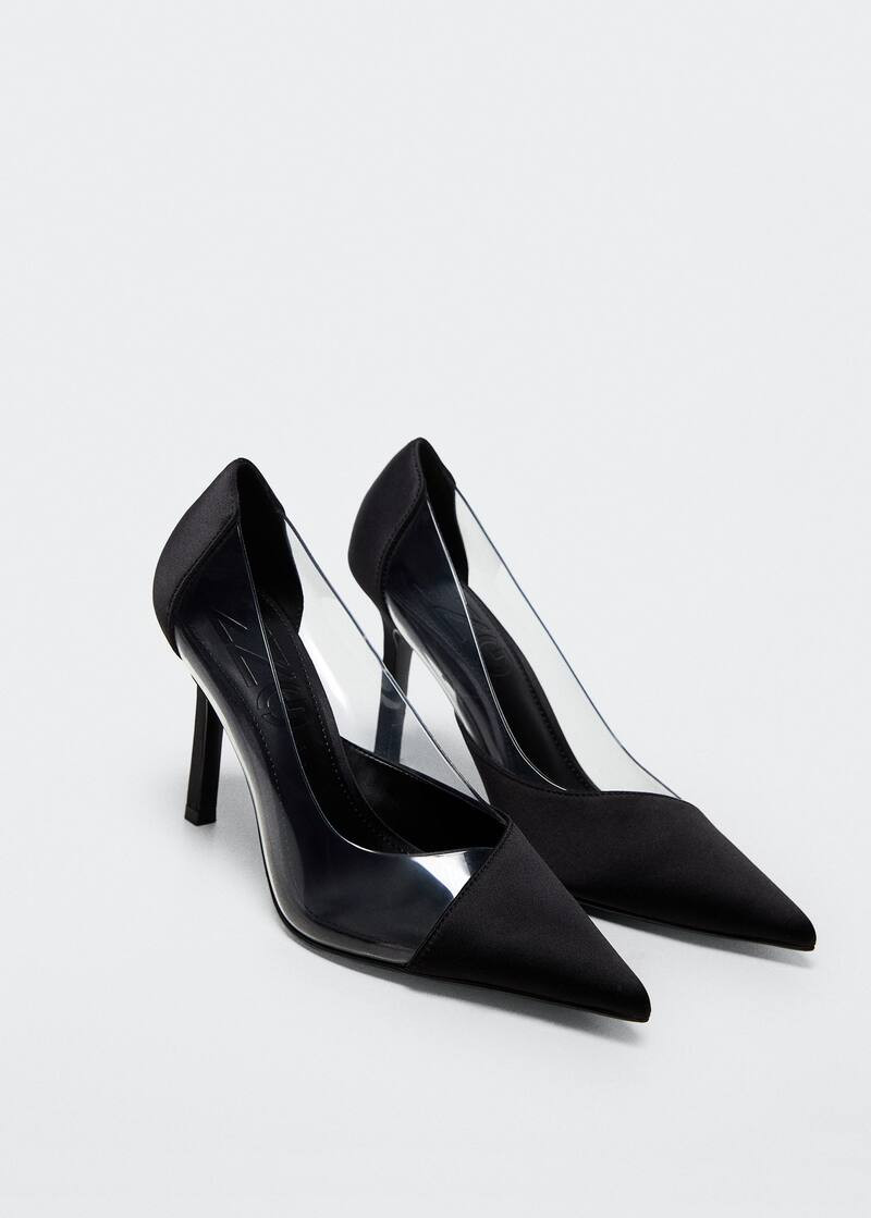 Vinyl high heels | MANGO (US)