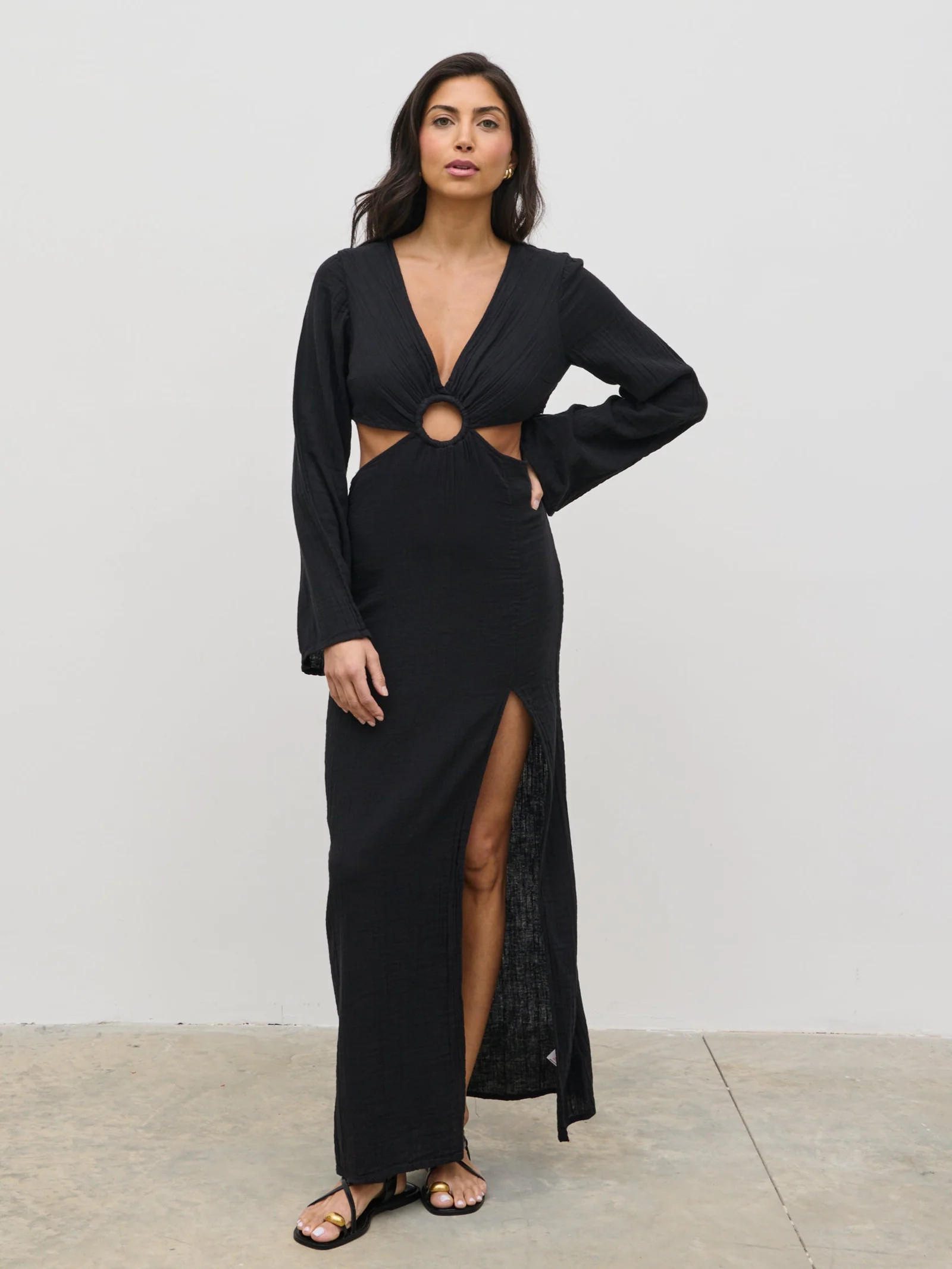 Luca Cut Out Ring Dress | Pretty Lavish (UK)