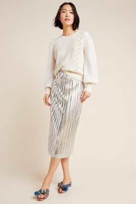 Nikola Midi Skirt | Anthropologie (US)