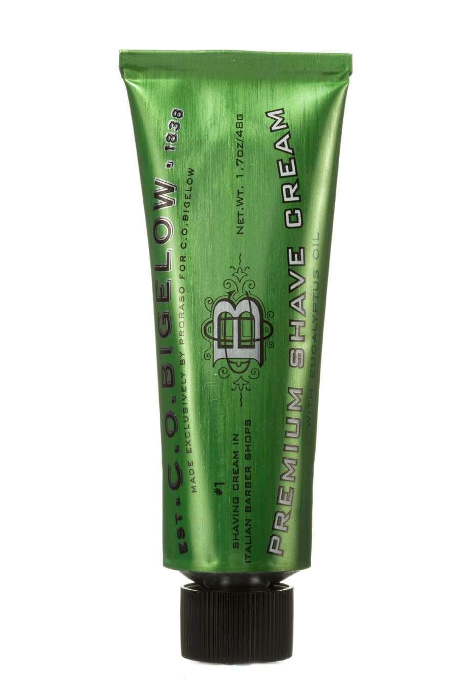 C.O. Bigelow Travel Shaving Cream, 1.7 oz Mens Shaving Cream with Eucalyptus Oil for Sensitive Sk... | Amazon (US)