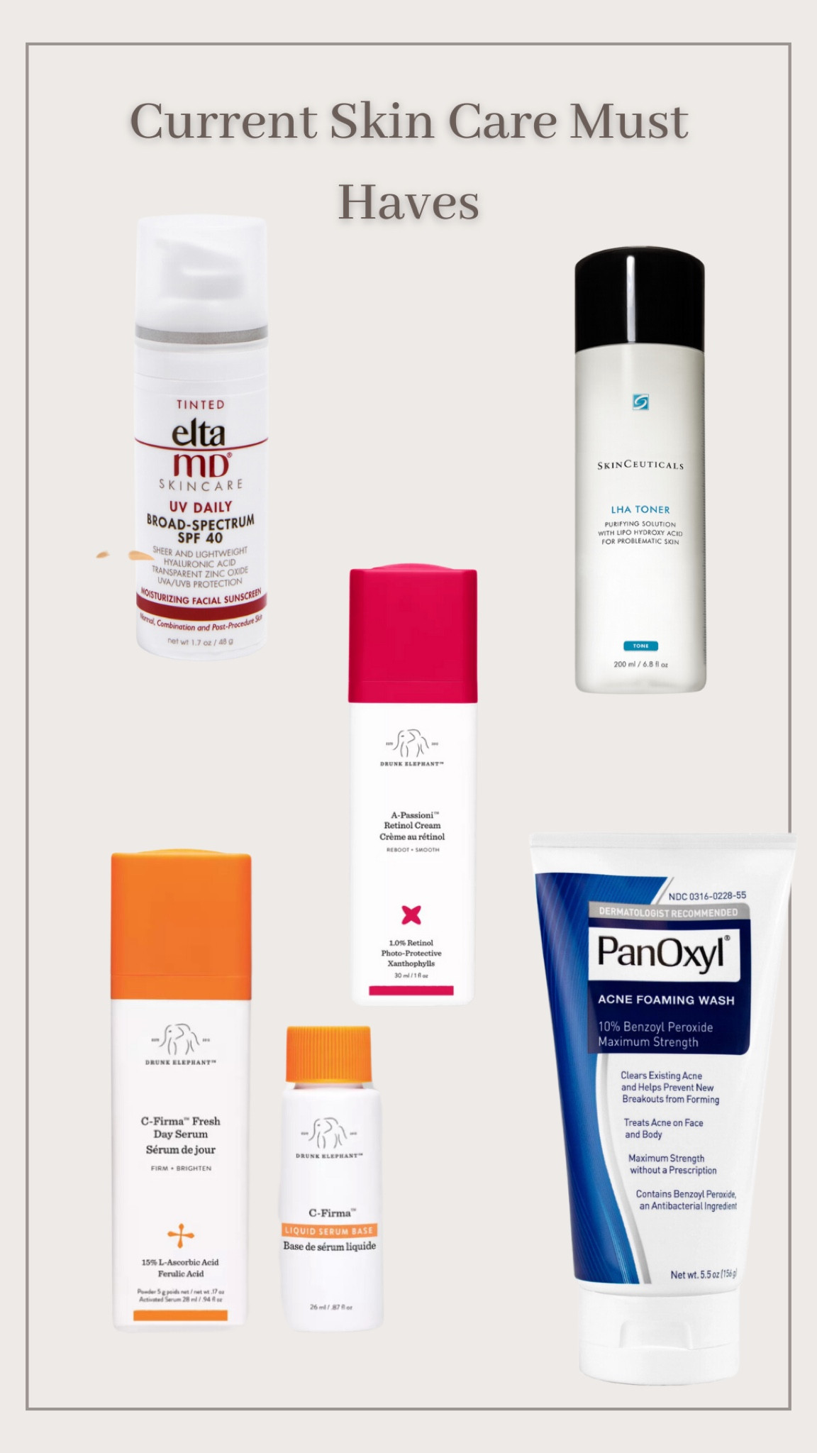 My current skin care line up!! Been working out a ton, so great for oily skin & removing excess bacteria !! 

#LTKActive #LTKfindsunder50 #LTKfitness