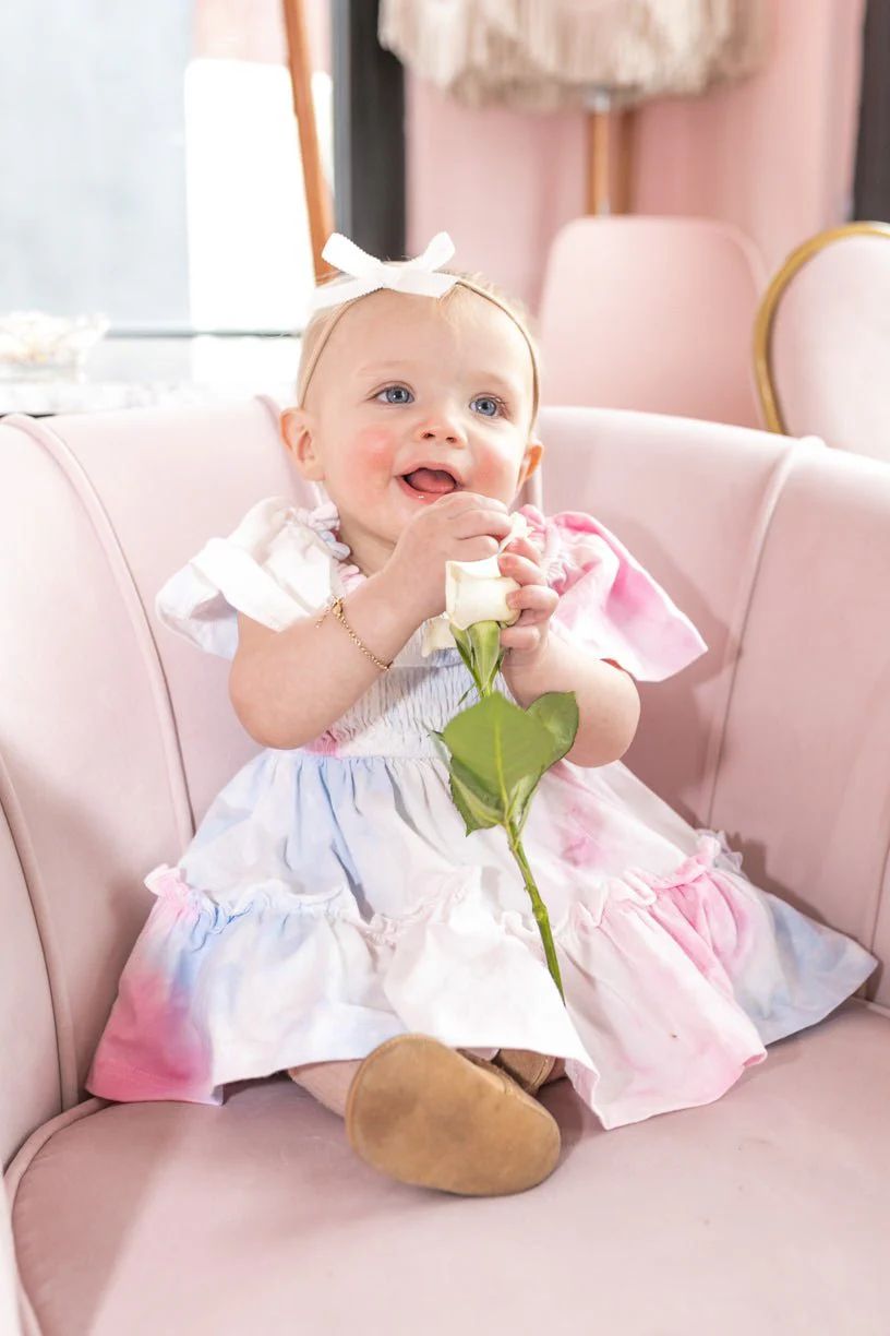 Baby Cotton Candy Dress Set | Ivy City Co