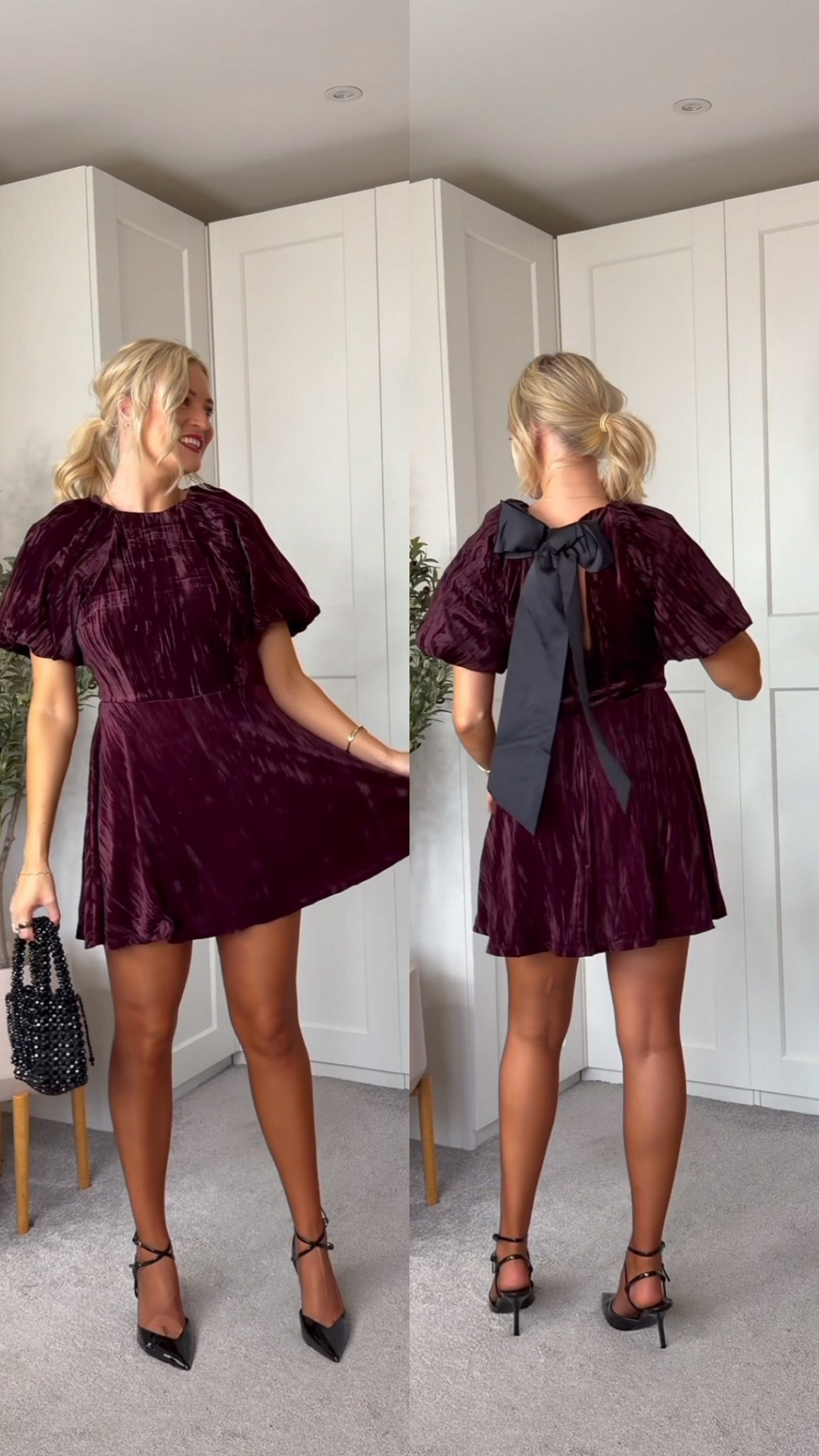 Cute and comfy party dress option! Also comes in black! 15% off atm xx 

Hm new in, Christmas party outfit, Christmas outfit 

#LTKfestive #LTKuk #LTKpartywear