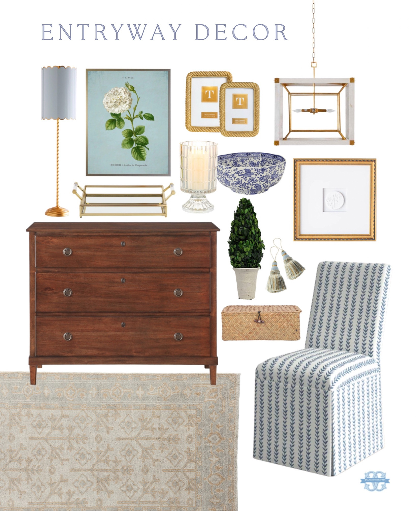 Classic Decor for an Entryway🤍

Home Decor, Entryway Decor, Accent Chest, Slipcover Chair, Wall Art

#LTKhome