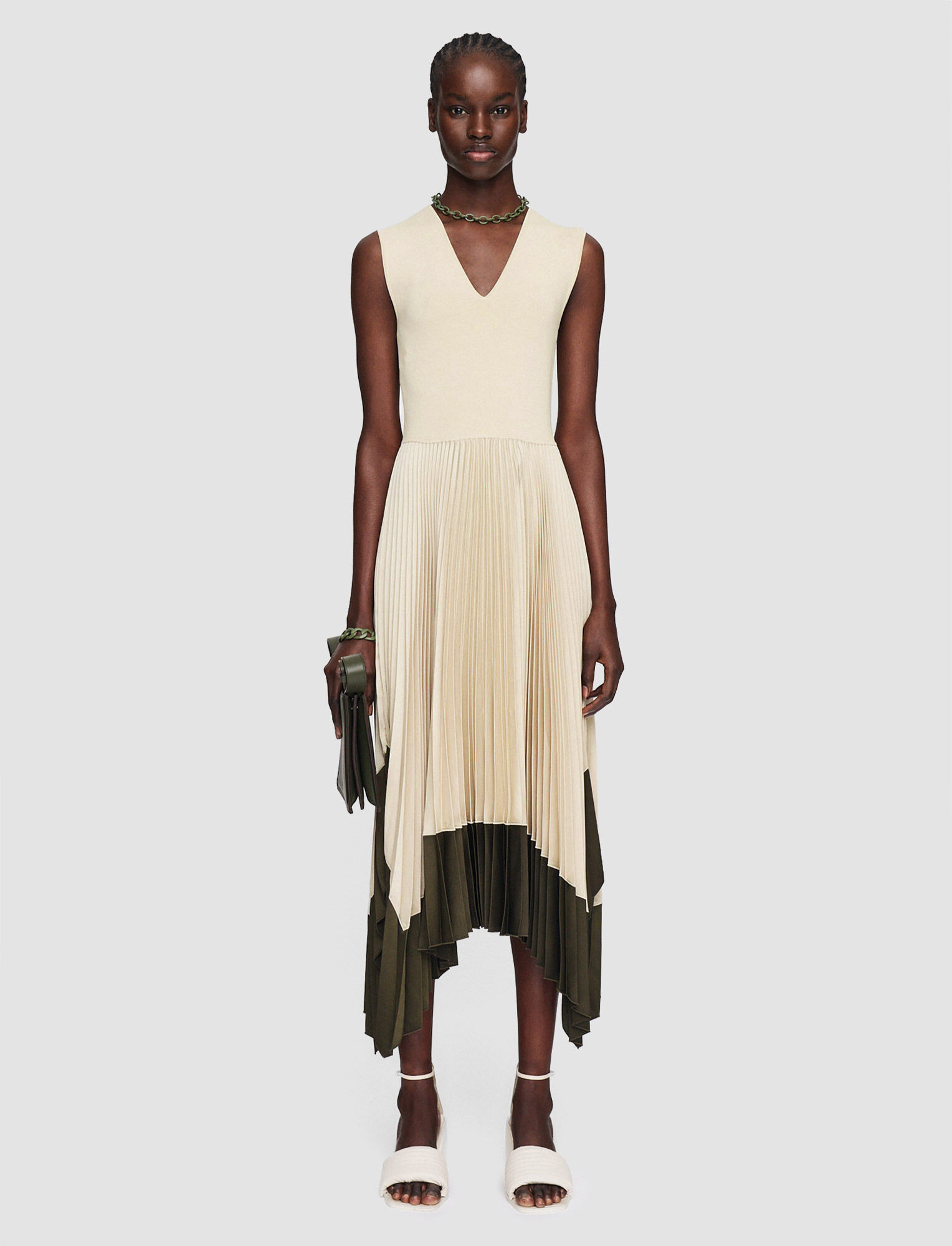 Knit Weave Plissé Animation Dura Dress | Joseph