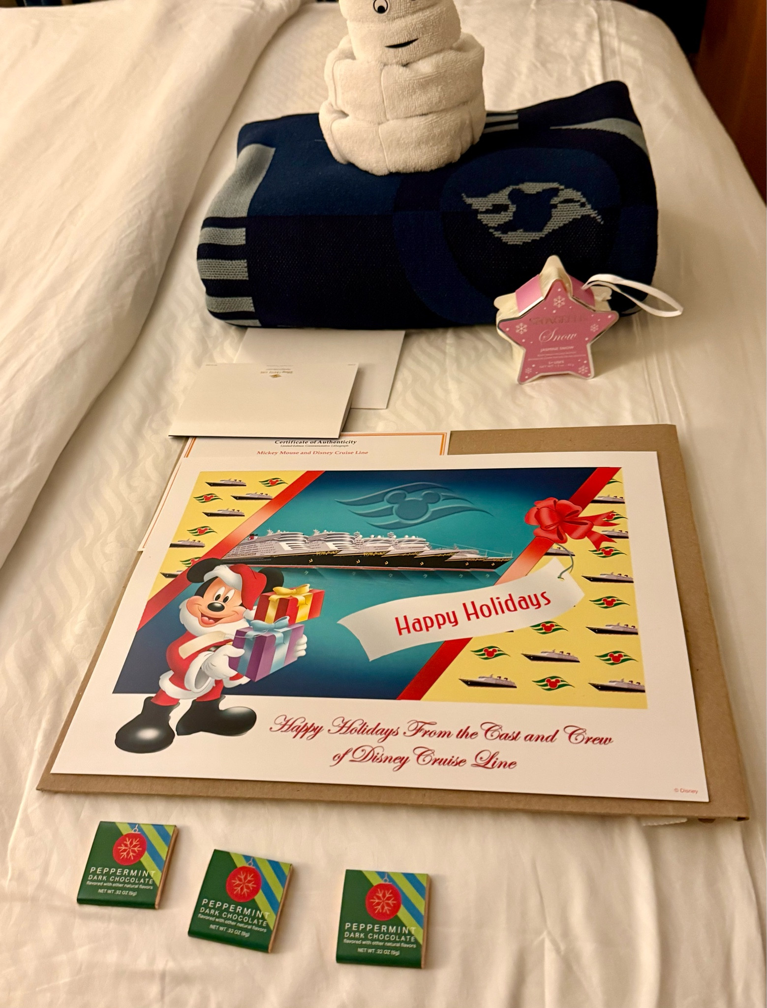 Getting a Christmas Happy Holidays print, Spongelle, and peppermint chocolates was a special touch Christmas Eve!!!🧑‍🎄🎅🎄#ltkfamily #ltkhome #ltkkids

#LTKTravel #LTKHoliday #LTKSeasonal