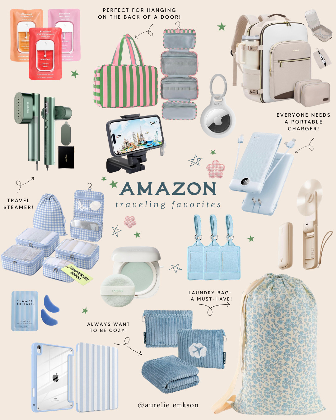 ✈️ Amazon Travel Essentials 🤍🧳
Everything you actually need for stress-free travel ✨ From must-have travel accessories, airport essentials, carry-on favorites, packing organizers, travel-size beauty, comfy travel finds, portable chargers, Amazon travel must haves & vacation essentials 🌴🤍 Perfect for summer travel, girls trips, family vacations, weekend getaways & long flights ✈️ #AmazonFinds #TravelEssentials #AirportStyle #VacationMustHaves #CarryOnEssentials #AmazonTravel #TravelFavorites

#LTKSeasonal