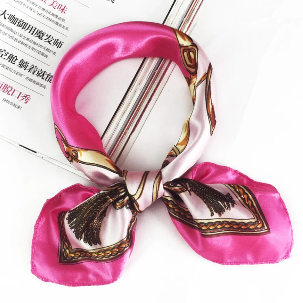 Silk Scarf for Women Fashion Square Head Scarves Wraps Scarves Ladies Printed Kerchief Neck Scarv... | Walmart (US)