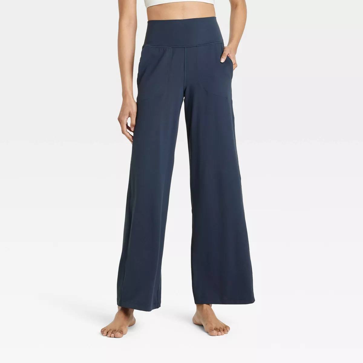 Women's Everyday Soft High-Rise Wide Leg Pants - All In Motion™ | Target