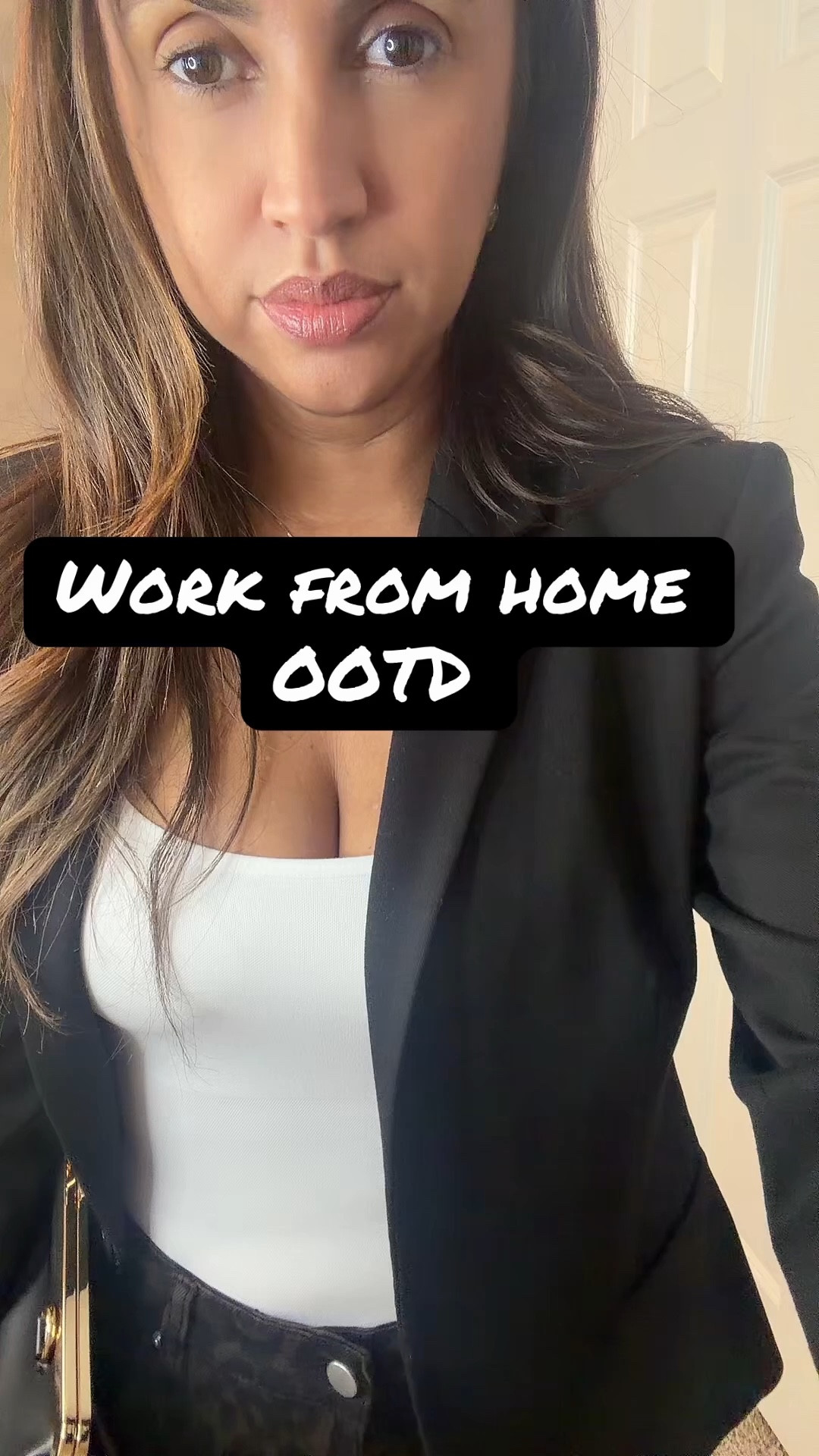 Work from home OOTD. These barrel jeans from Amazon are so good. I would definitely size down. I’m 5’3” 130 lbs and I’m usually a medium but they run big  

#LTKgrwm #LTKdayinmylife #LTKOver40