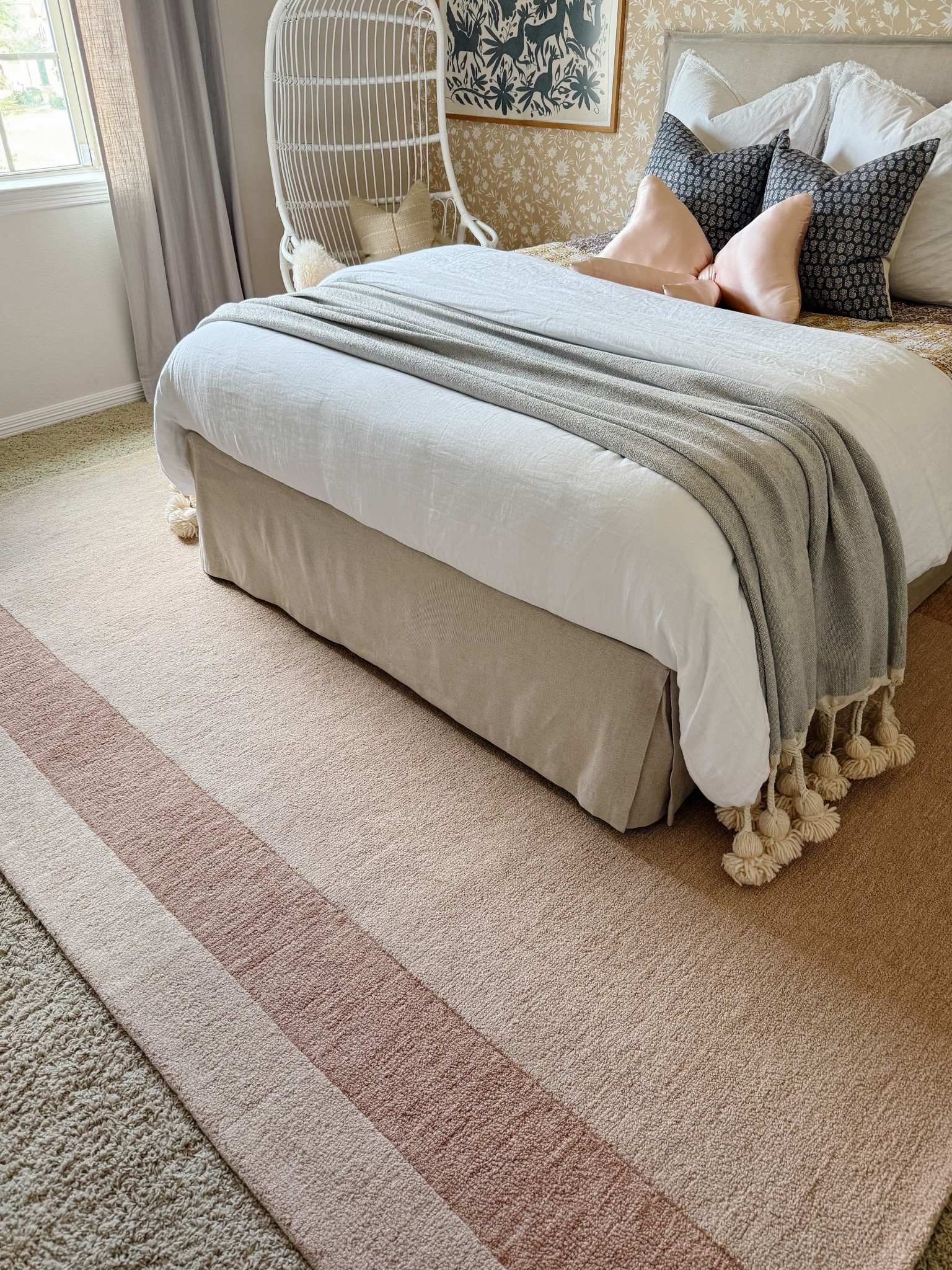 This fun blush pink stripe rug is from the brand new Leanne Ford and Loloi collaboration 🎀 It’s so good in my daughter’s bedroom!

Linking to the other colors and patterns this wool rug is available in. They also come in multiple sizes.



#LTKHome